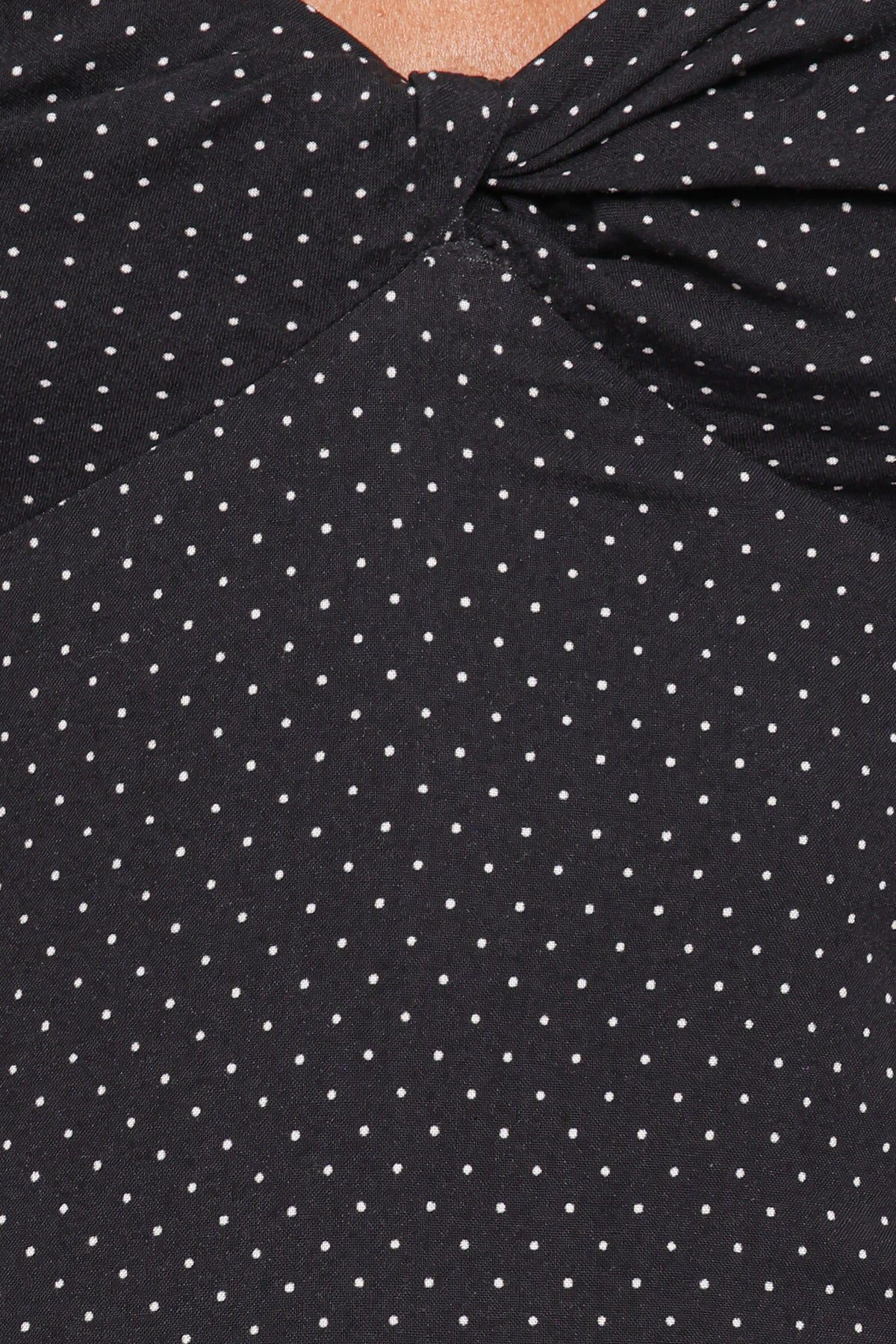 Shanice Maxi Dress in Black Polka Dot – view 6 of 6
