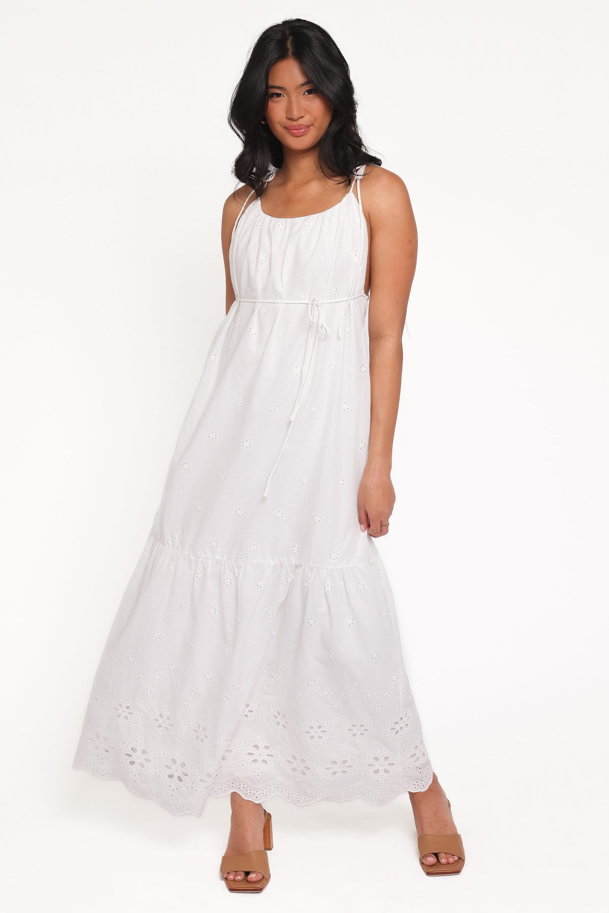 Sharlice Maxi Dress in White – view 1 of 6
