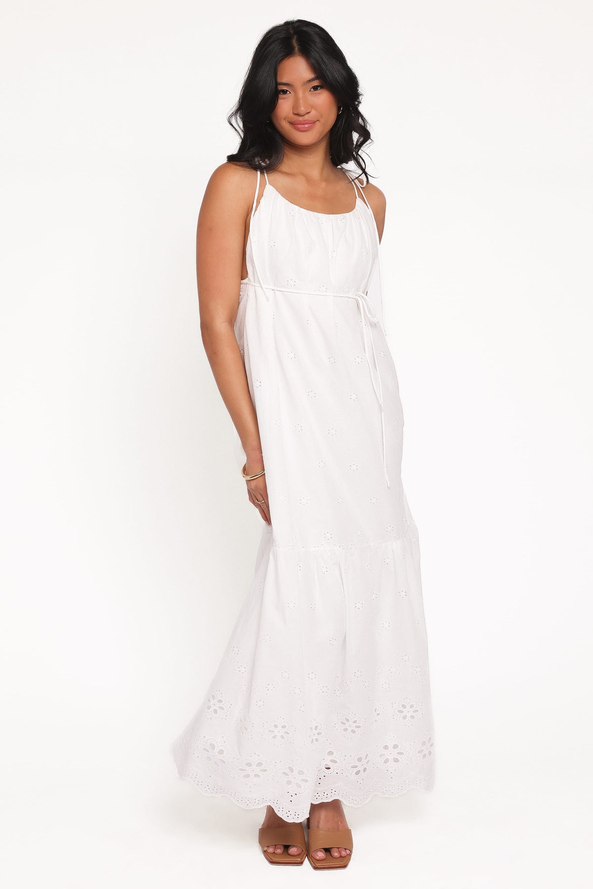 Sharlice Maxi Dress in White – view 5 of 6