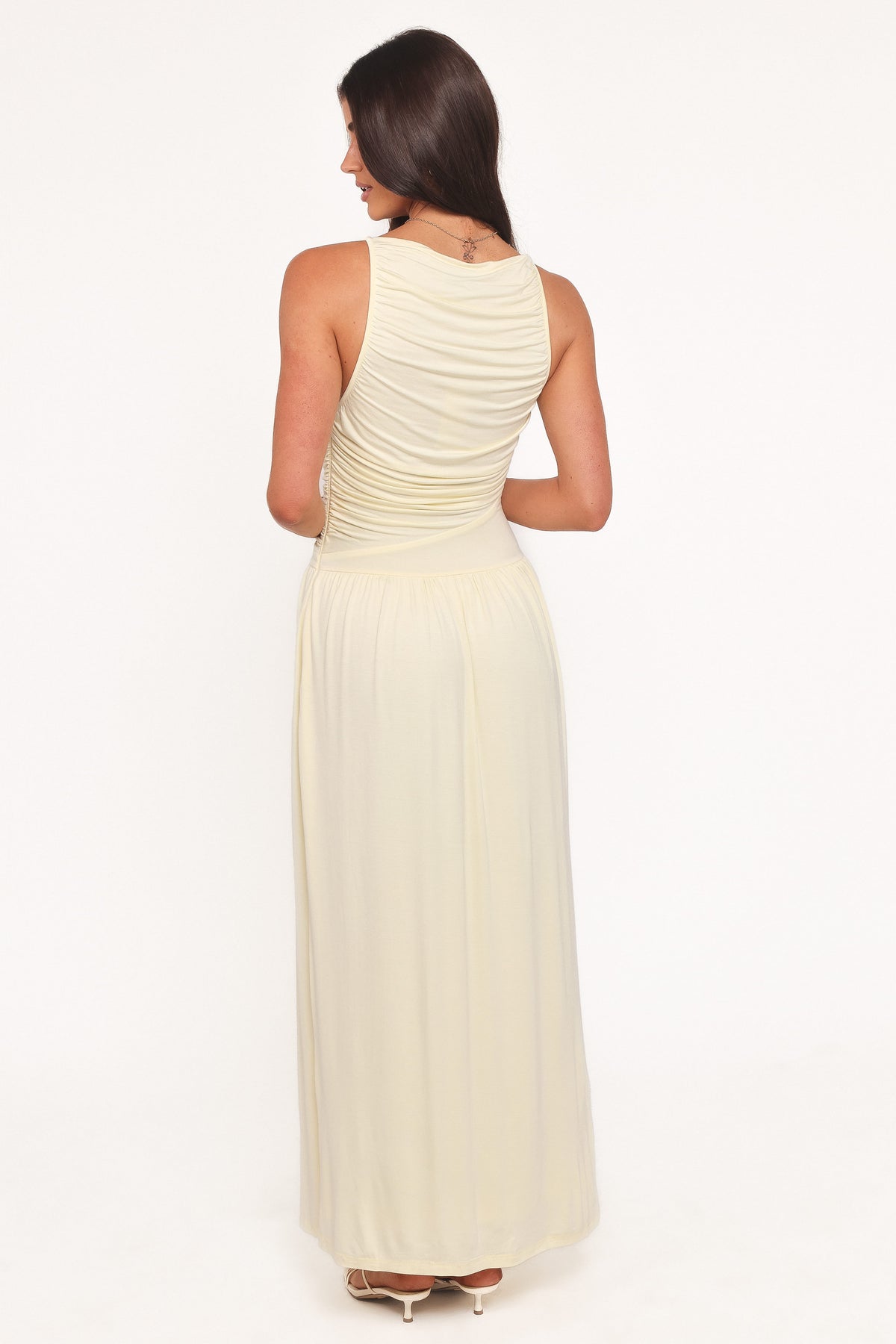 Shirley Maxi Dress in Butter Yellow – view 4 of 6