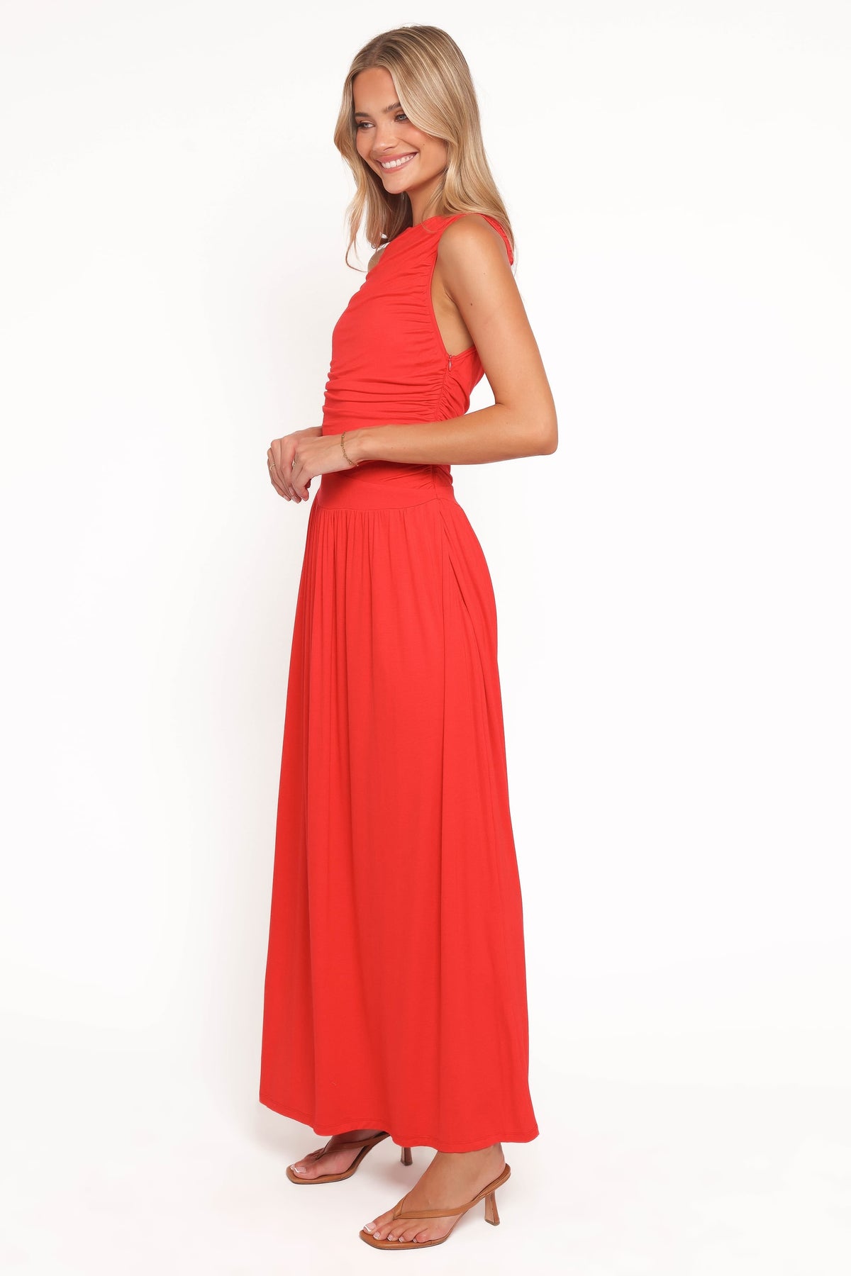 Shirley Maxi Dress in Red – view 3 of 5
