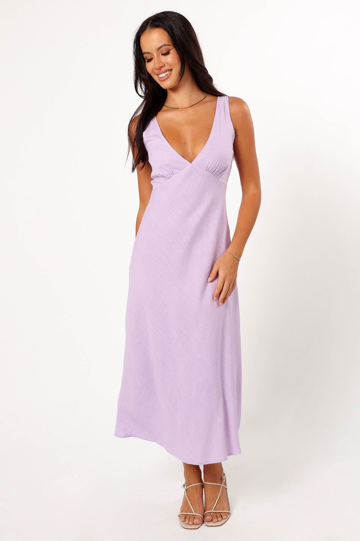 Shyla Midi Dress in Lilac – view 9 of 9