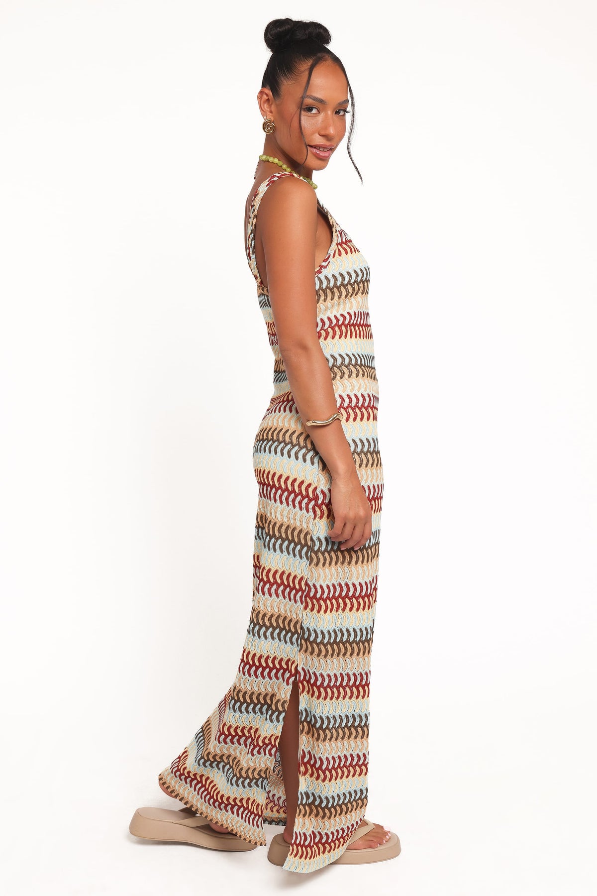Sommer Midi Dress in Multi Stripe – view 4 of 7