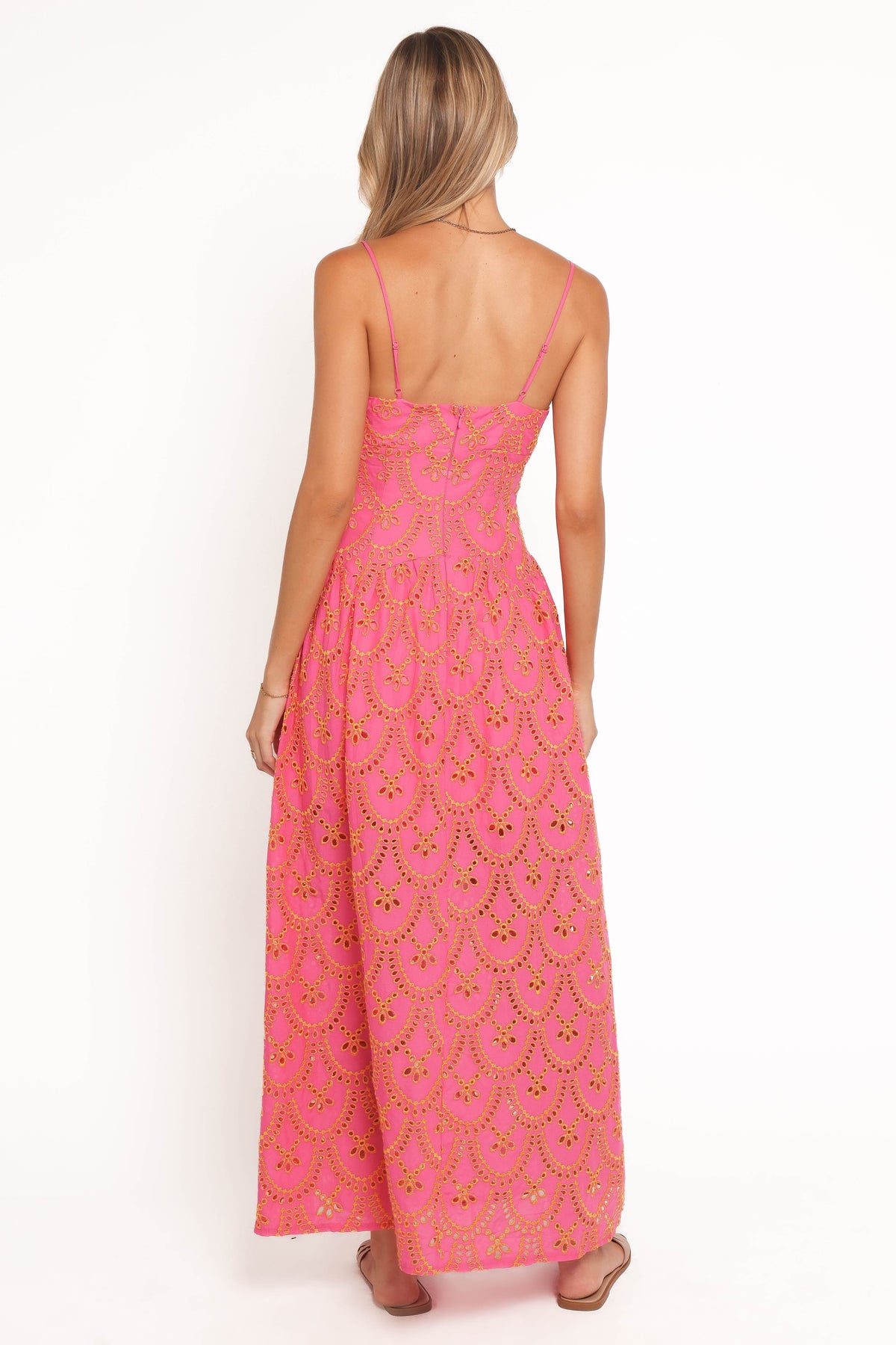 Sonny Maxi Dress in Pink/Orange – view 4 of 6