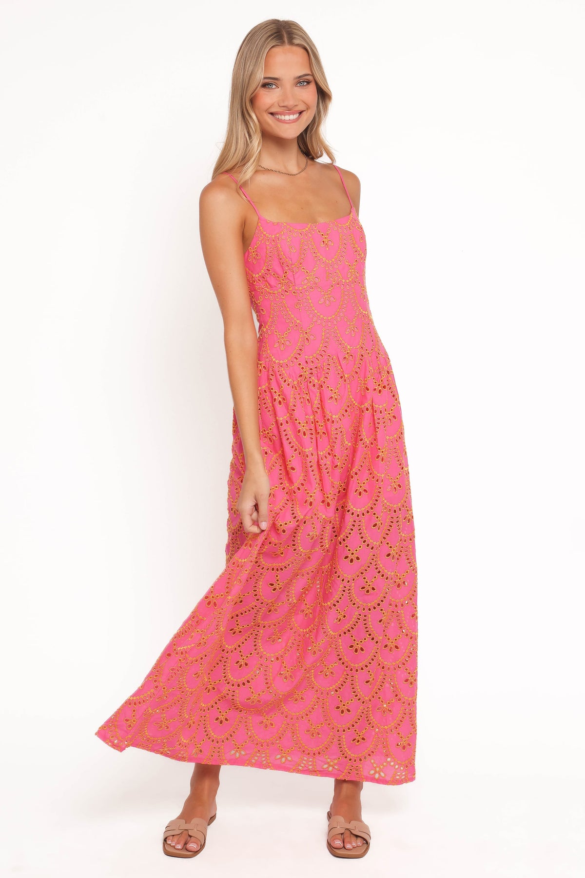 Sonny Maxi Dress in Pink/Orange – view 1 of 6