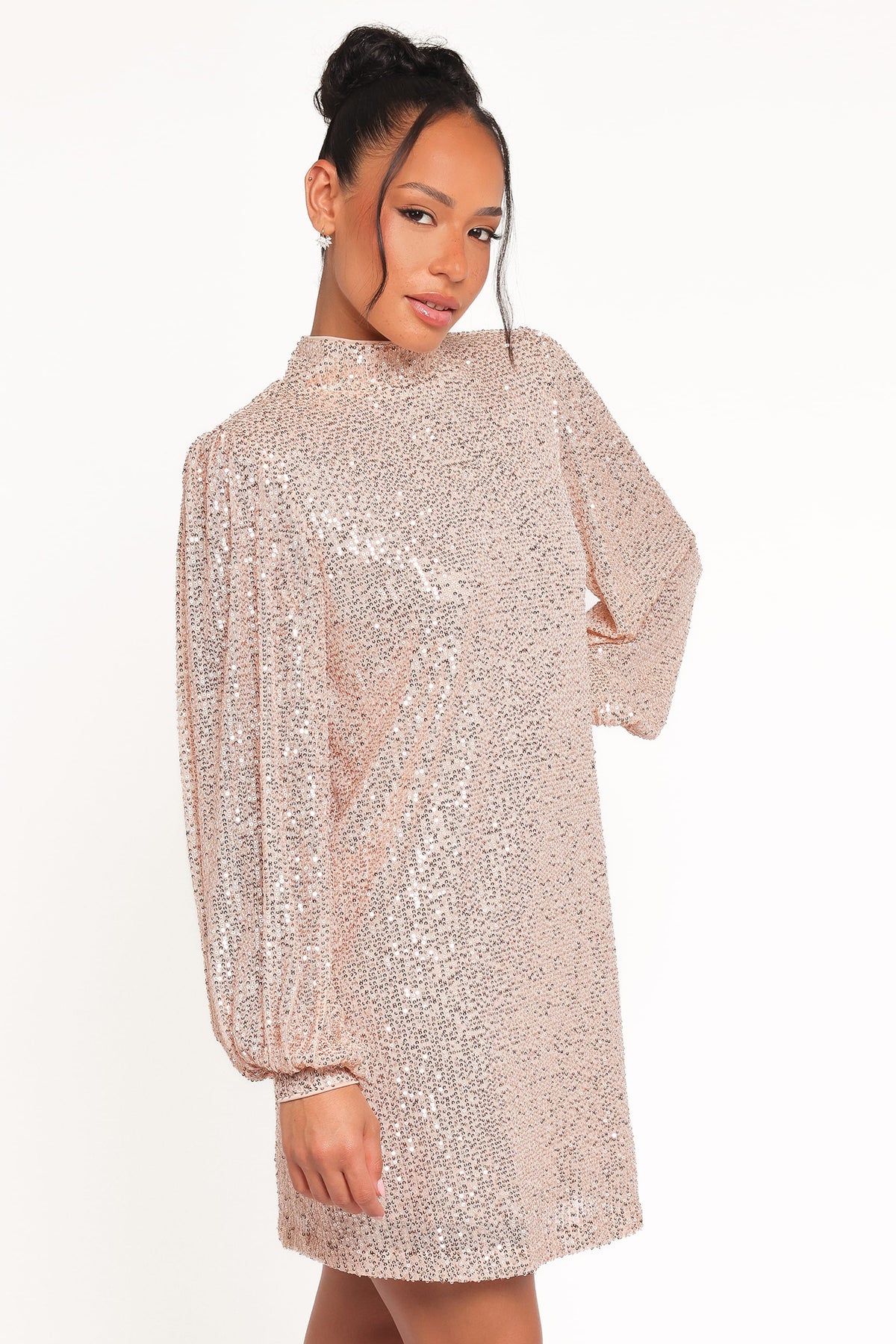 Springfield Mini Dress in Gold – view 5 of 9