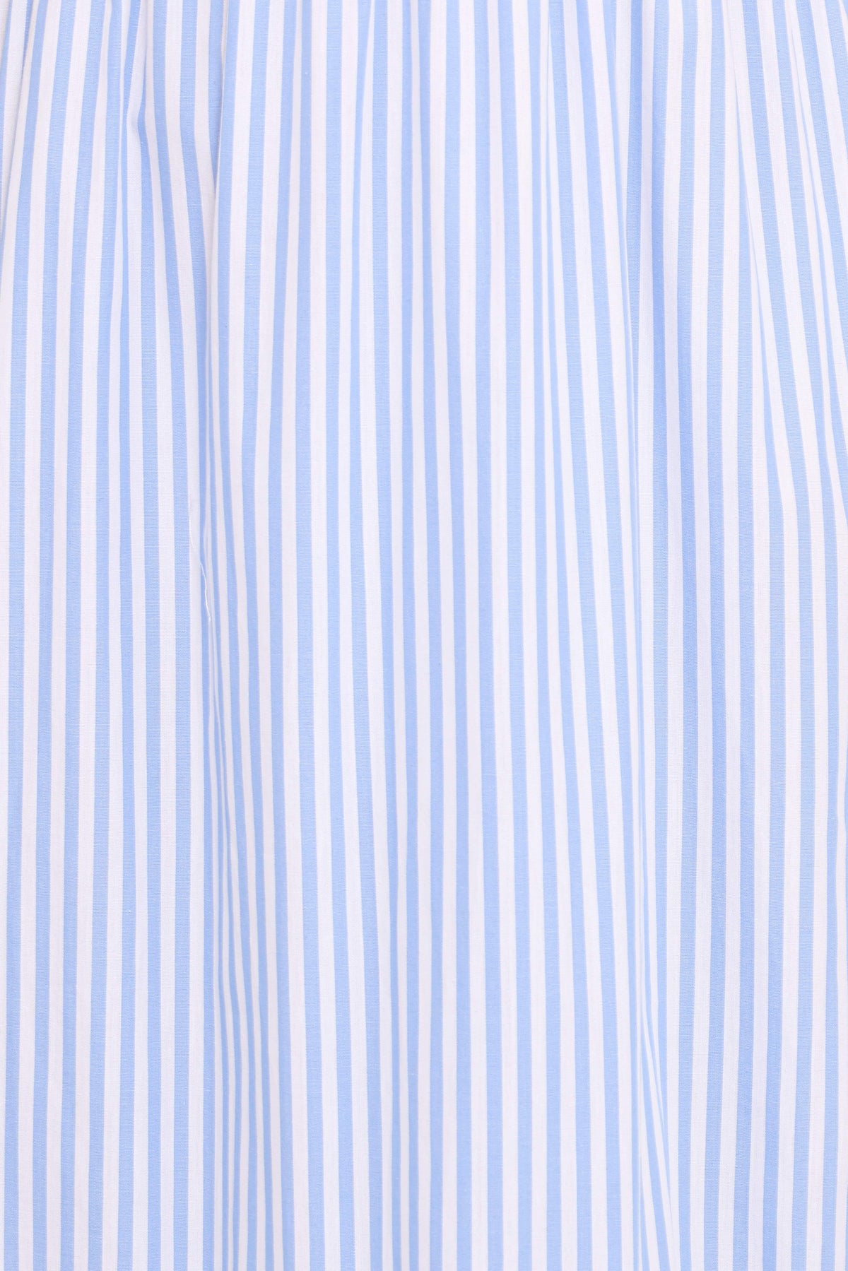 Steele Puff Sleeve Midi Dress in Blue Stripe – view 7 of 8