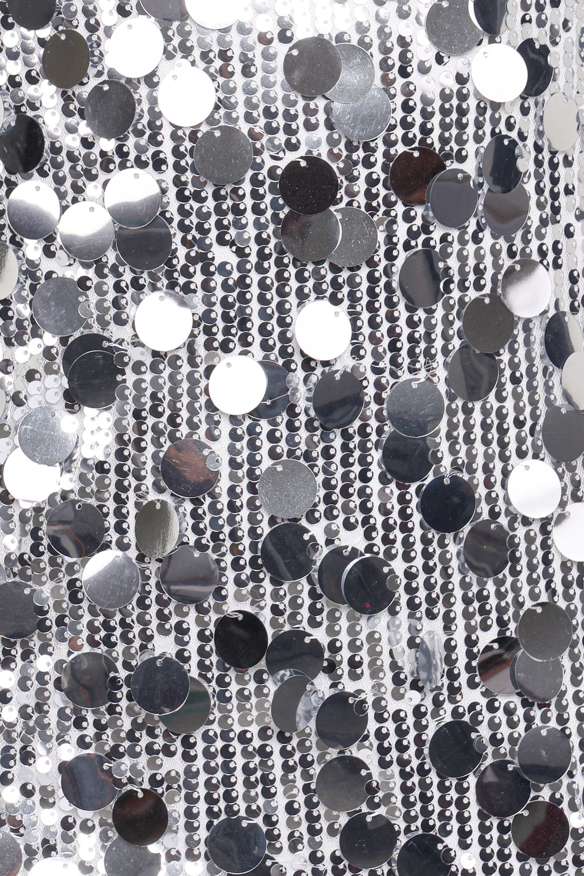 Stella Sequin Mini Dress in Silver – view 7 of 7