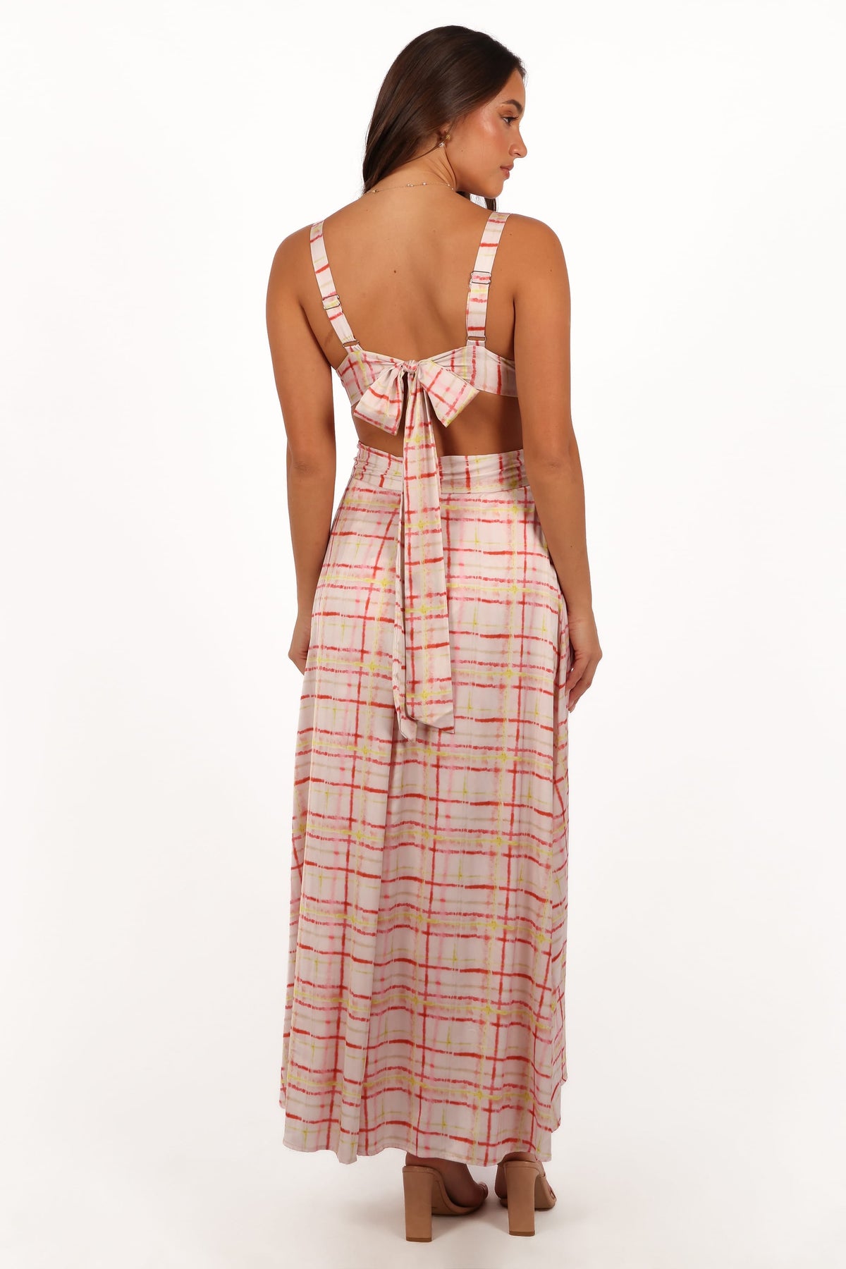 Sydney Maxi Dress in Sunset Check – view 6 of 11