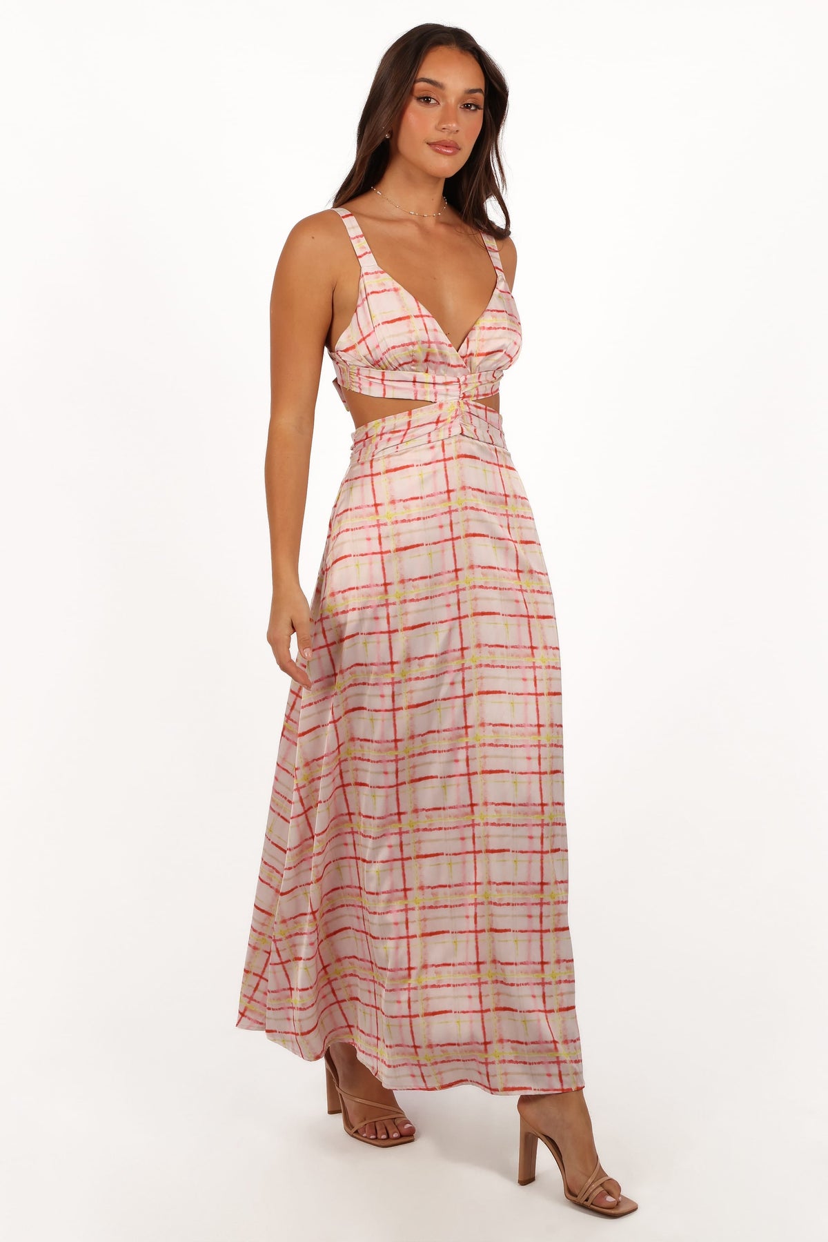 Sydney Maxi Dress in Sunset Check – view 8 of 11