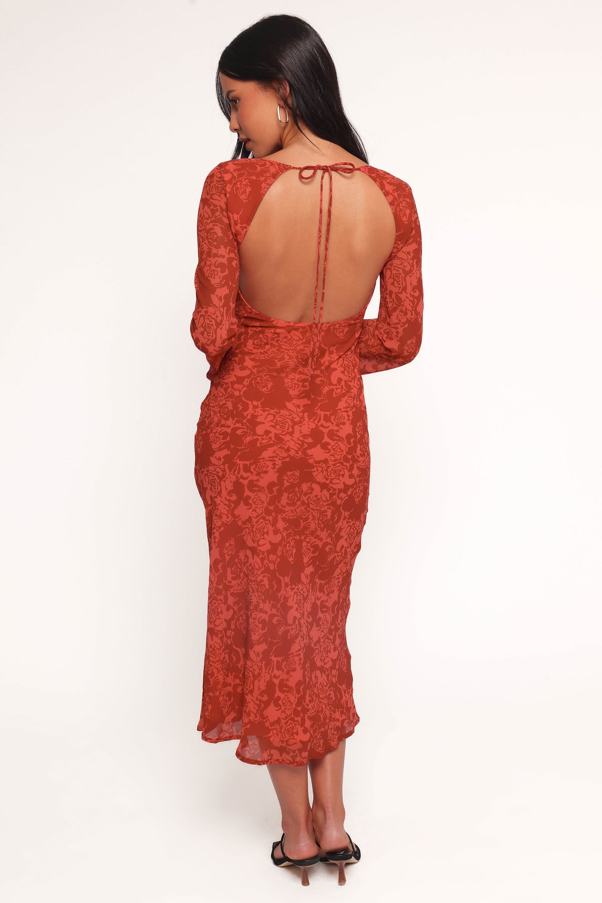Talitha Maxi Dress in Red Roses – view 6 of 9