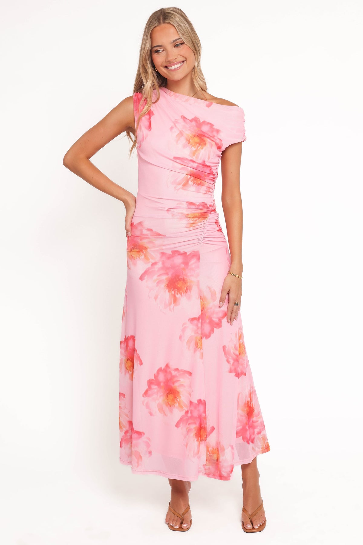 Talyne Maxi Dress in Pink Floral – view 1 of 5
