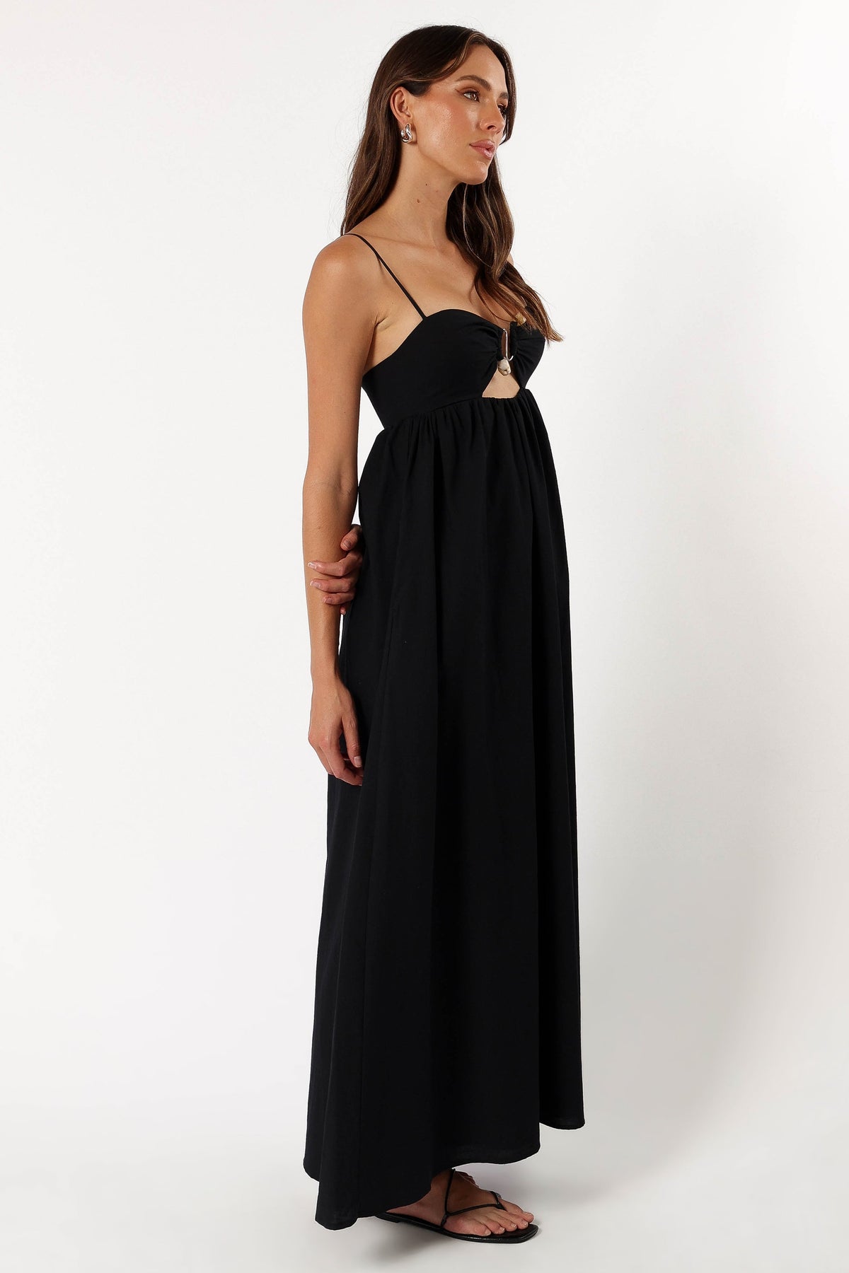 Tanala Maxi Dress in Black – view 7 of 9