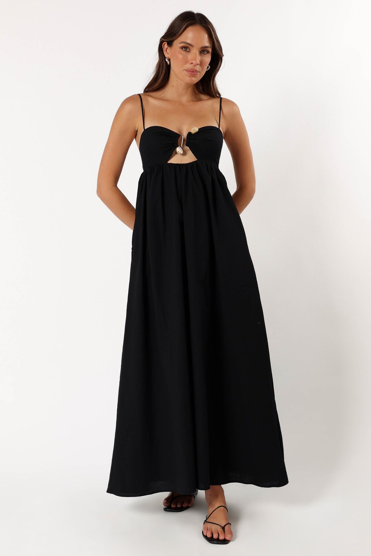 Tanala Maxi Dress in Black – view 8 of 9