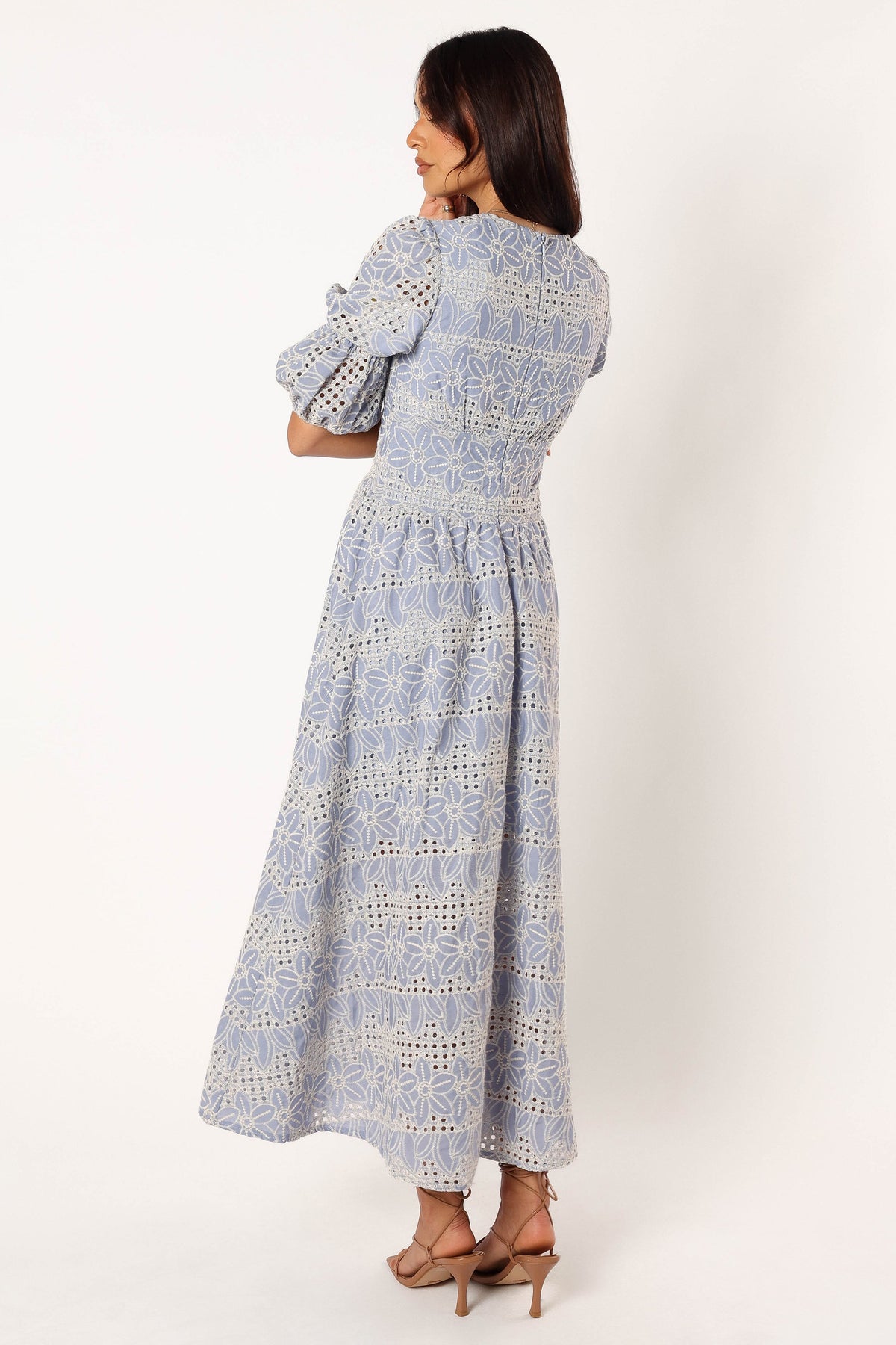 Tani Midi Dress in Blue – view 4 of 7