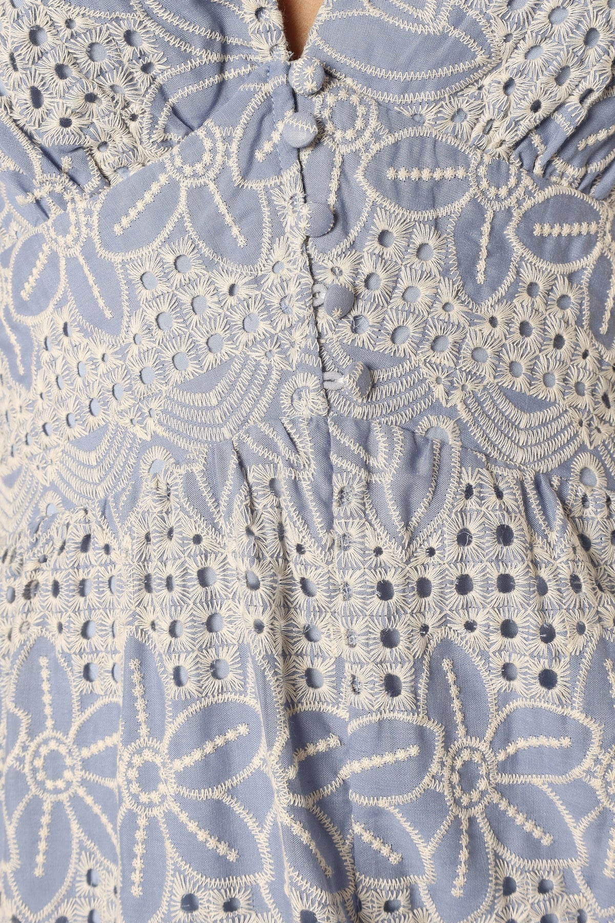 Tani Midi Dress in Blue – view 7 of 7
