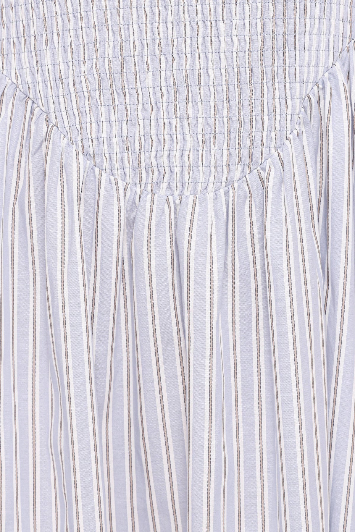 Tony Maxi Dress in Brown/Blue Stripe – view 6 of 6