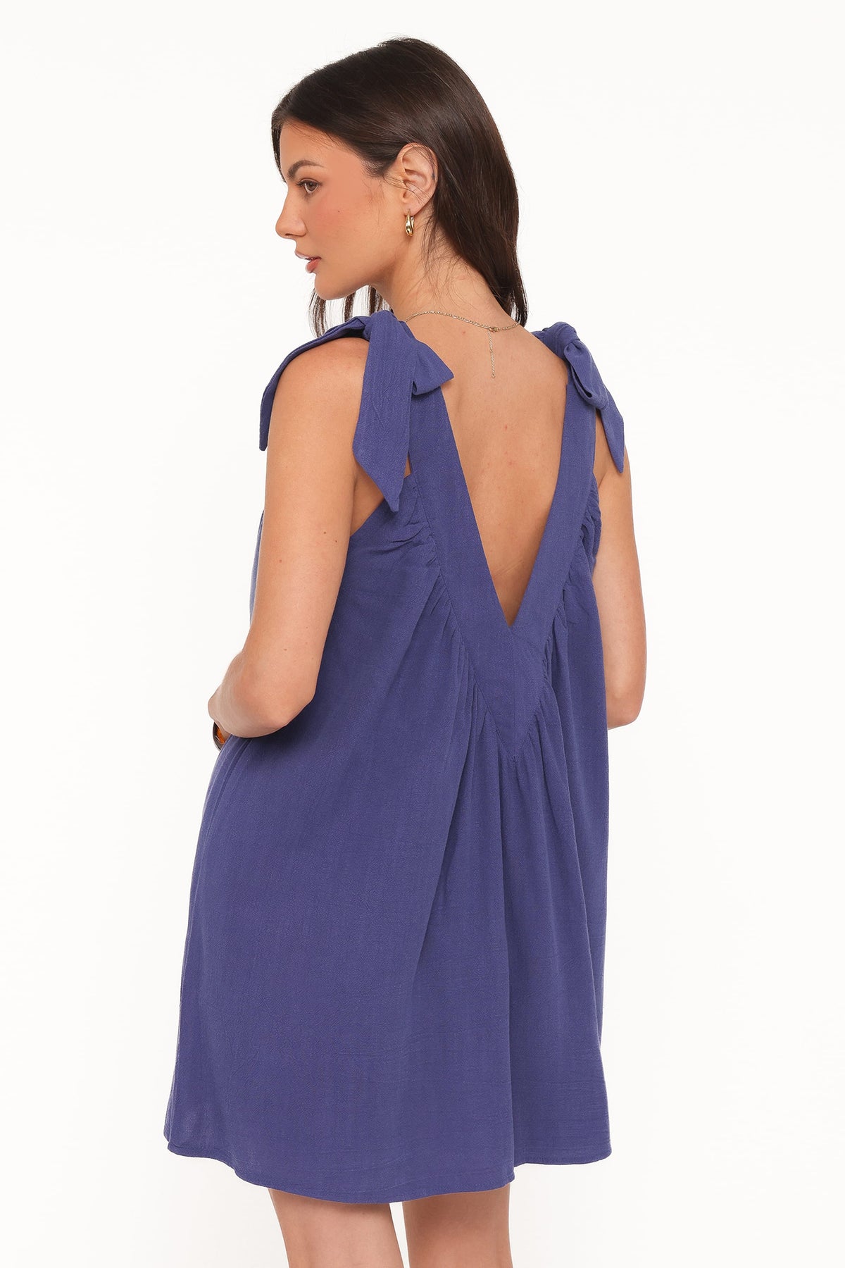 Trina Mini Dress in Navy – view 1 of 6