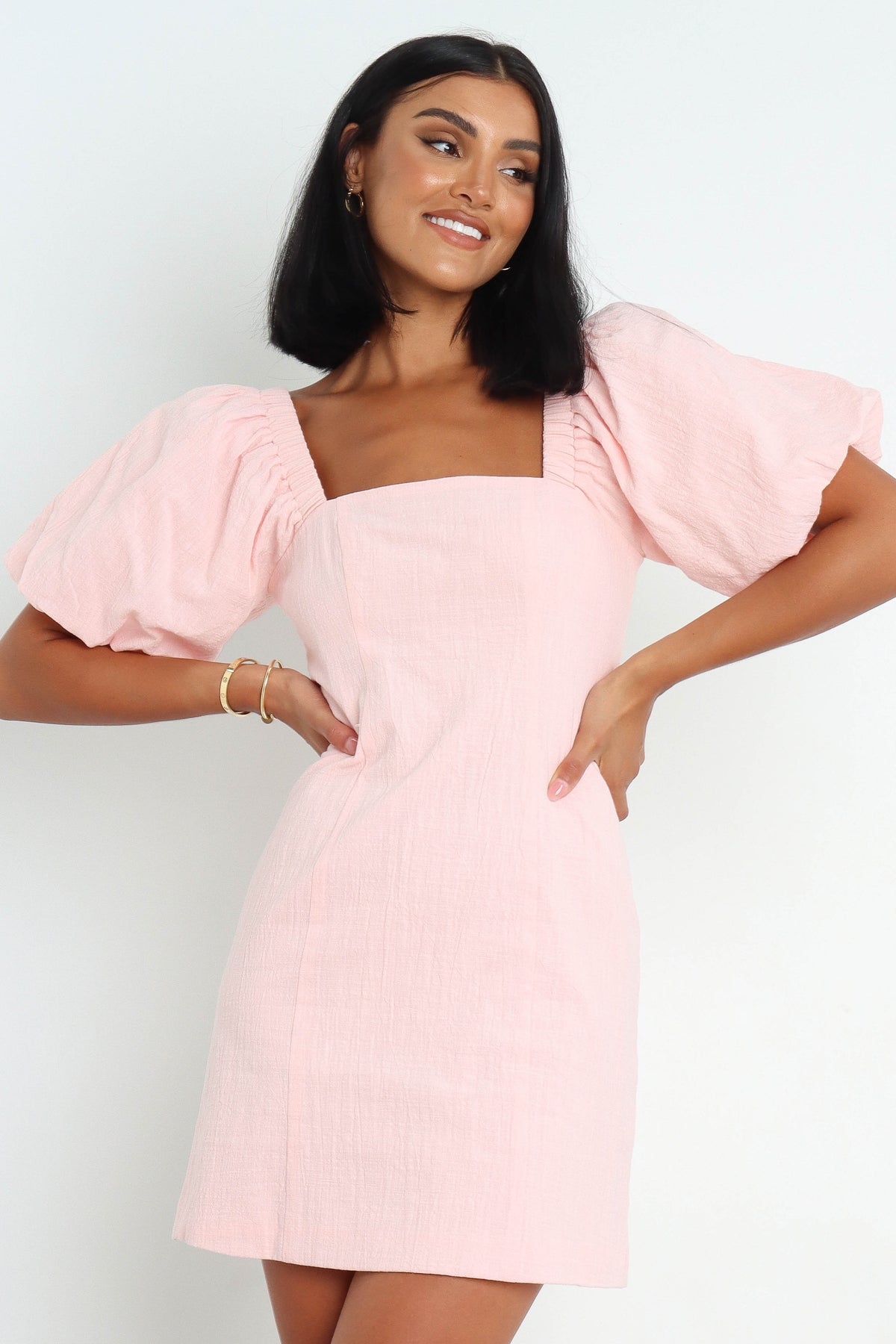 Tuscany Dress in Baby Pink – view 1 of 8