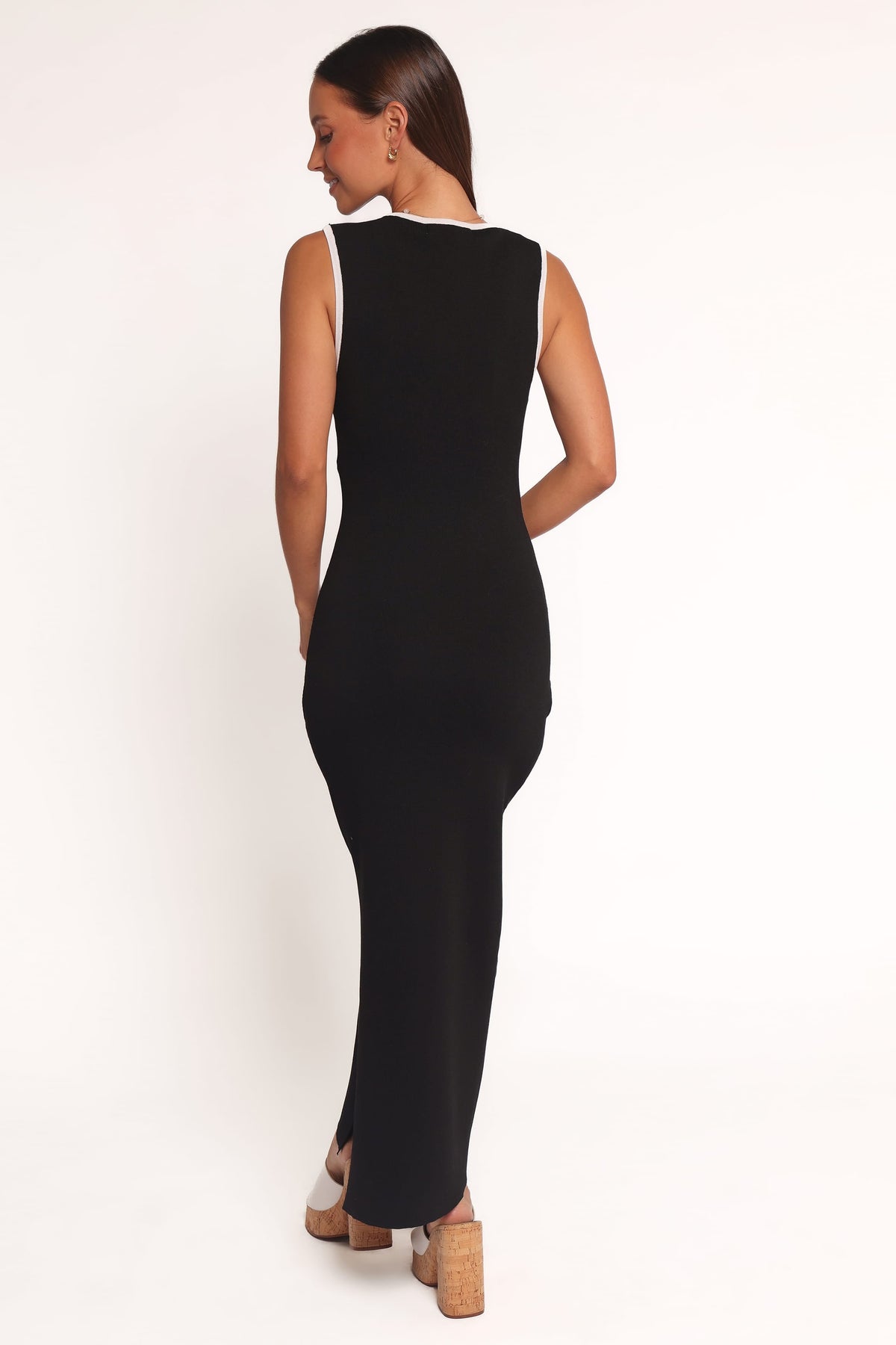 Umi Midi Dress in Black – view 3 of 5
