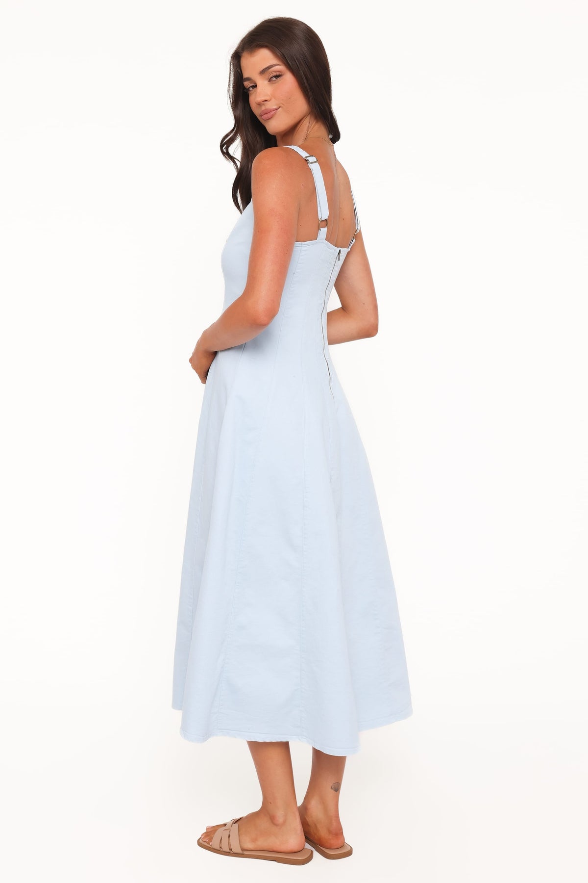 Una Midi Dress in Blue – view 4 of 6