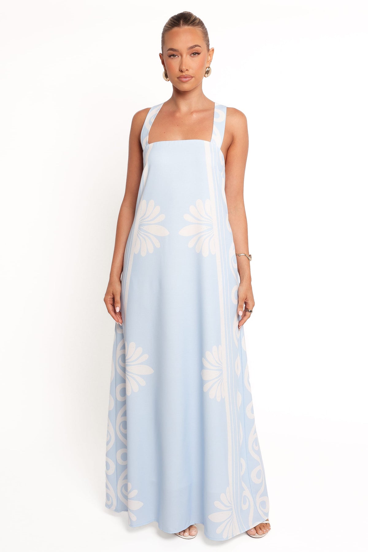 Valeria Maxi Dress in Blue – view 2 of 9