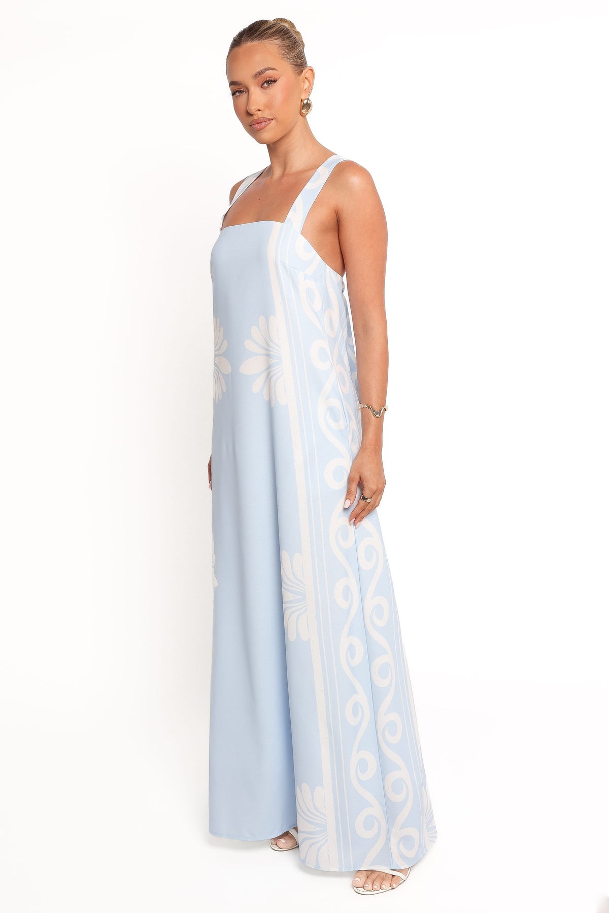 Valeria Maxi Dress in Blue – view 6 of 9