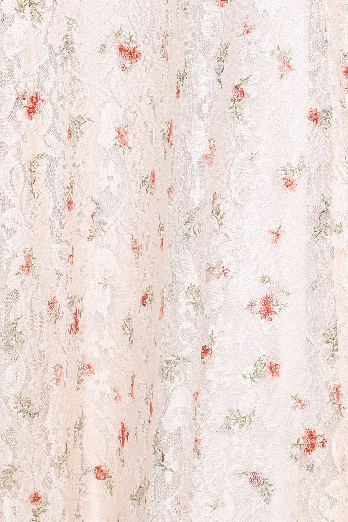 Valley Maxi Dress in White Floral Lace – view 7 of 7