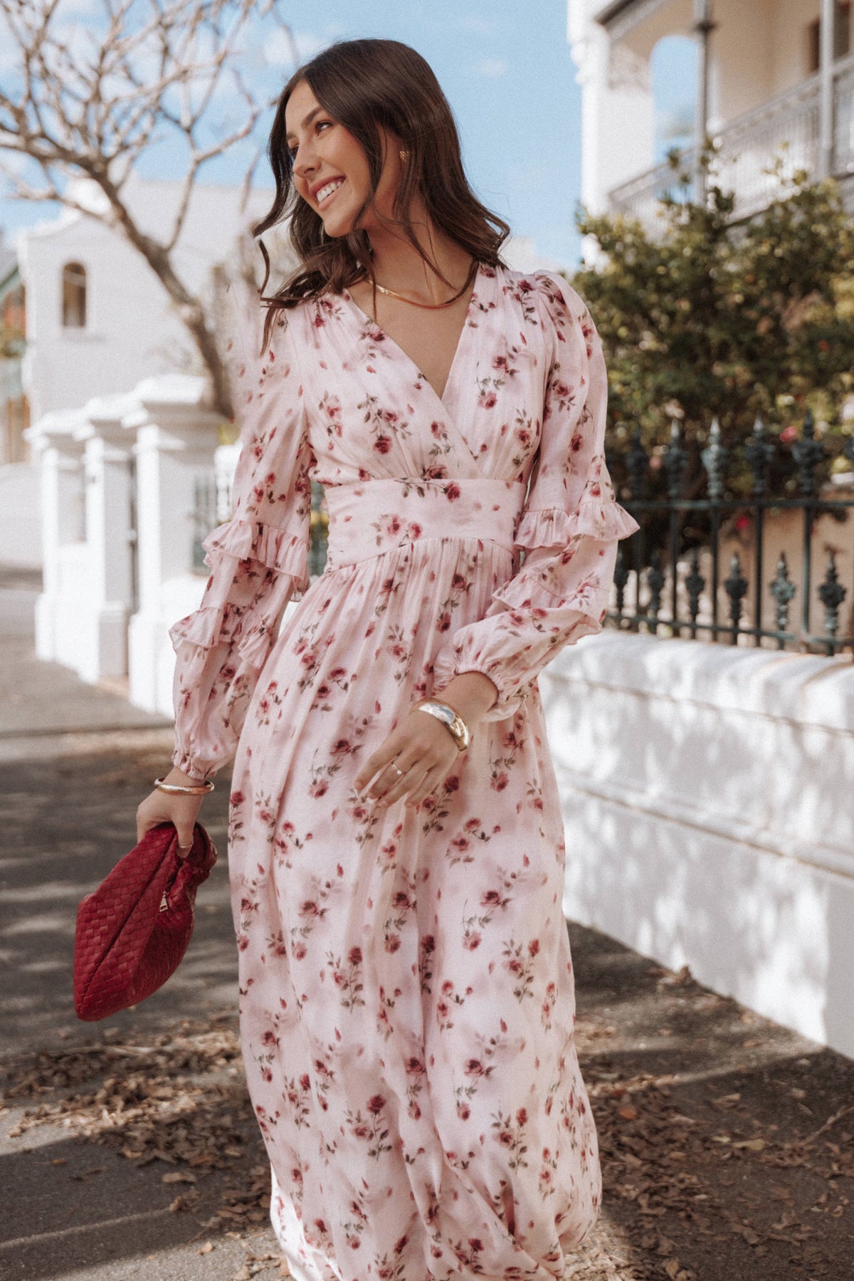Vayla Maxi Dress in Pink Rose – view 1 of 8