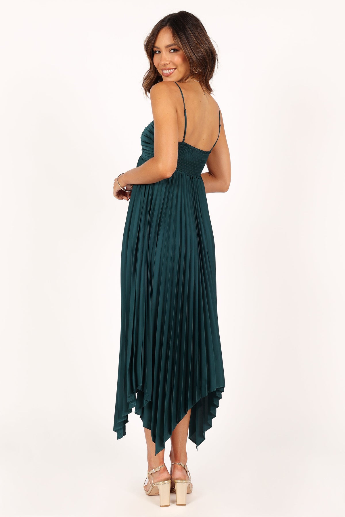 Vikki Dress in Emerald – view 5 of 6