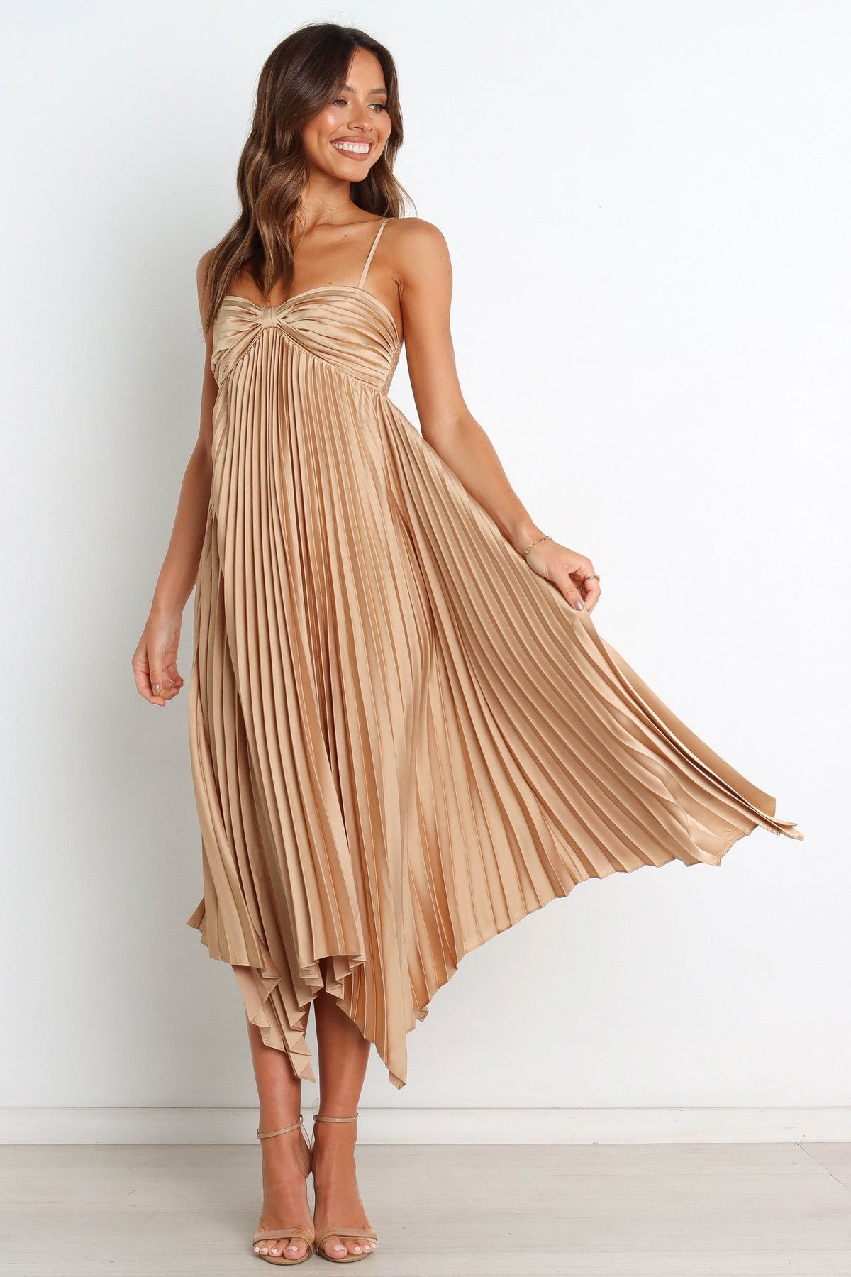 Vikki Dress in Gold – view 4 of 12