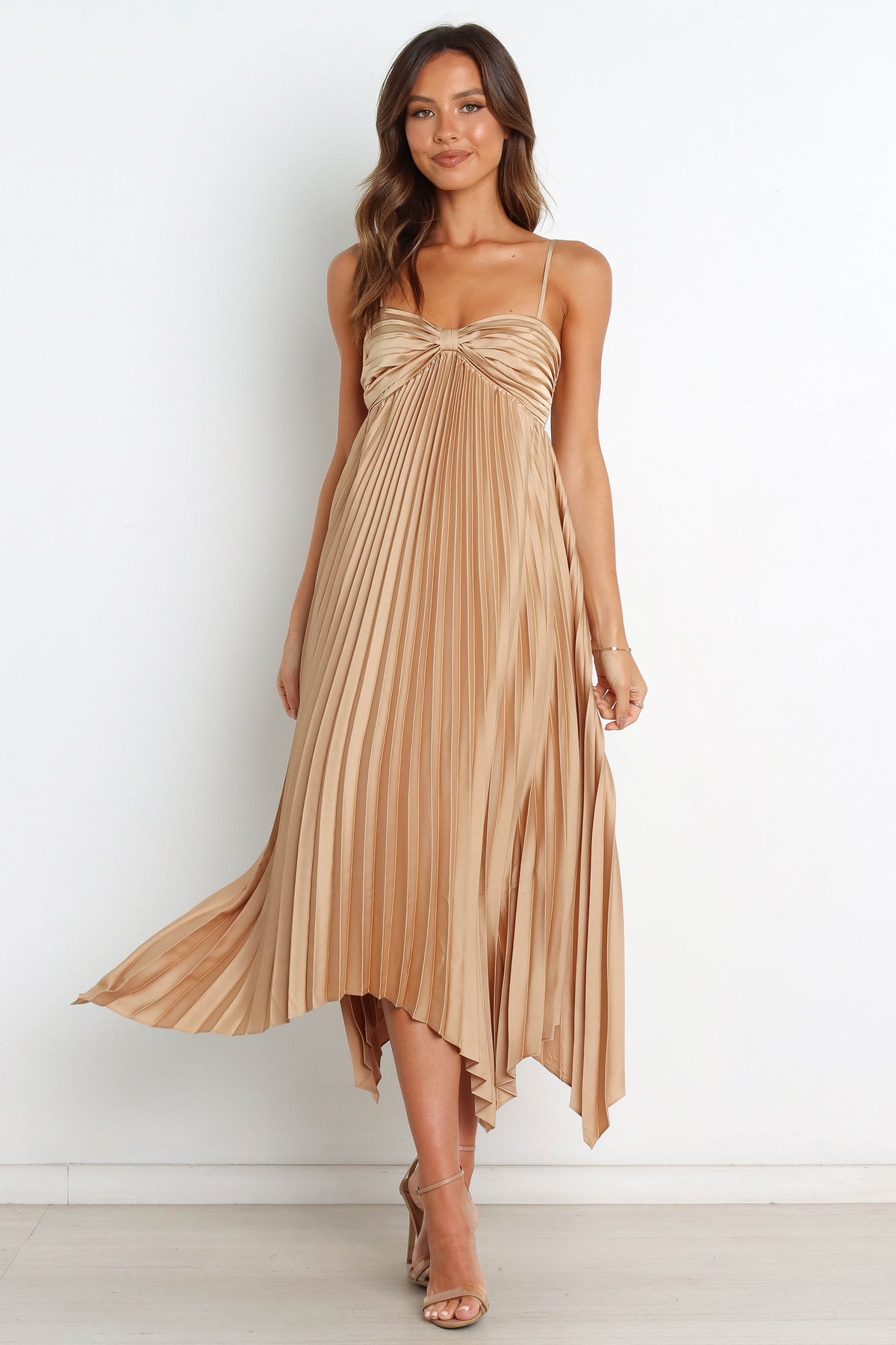 Vikki Dress in Gold – view 2 of 12