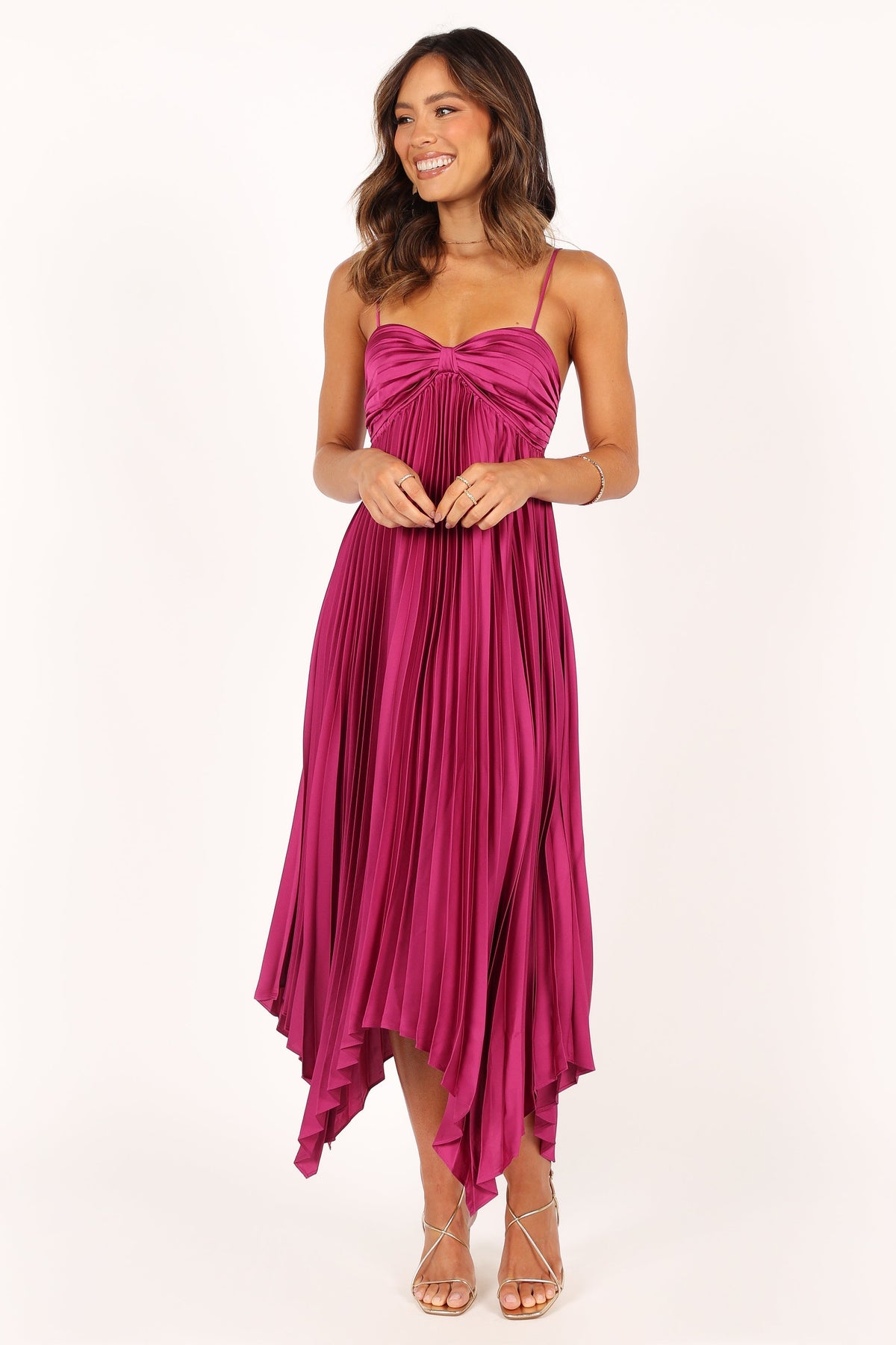Vikki Dress in Magenta – view 7 of 8