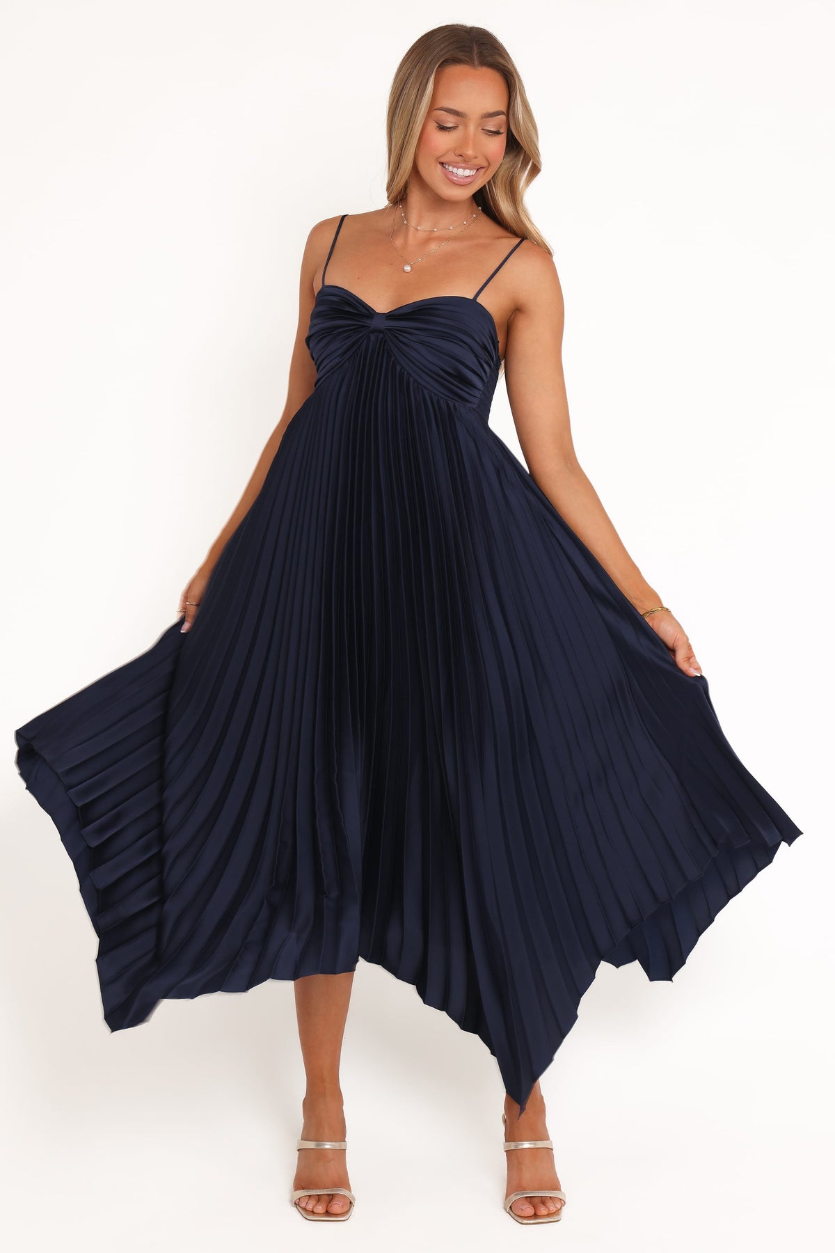 Vikki Dress in Navy – view 2 of 8