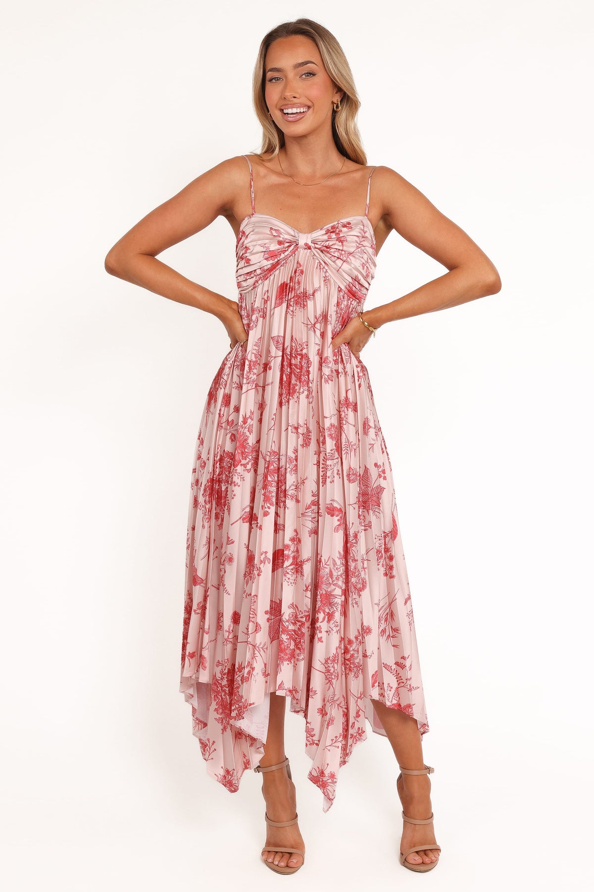 Vikki Dress in Red Floral – view 7 of 8