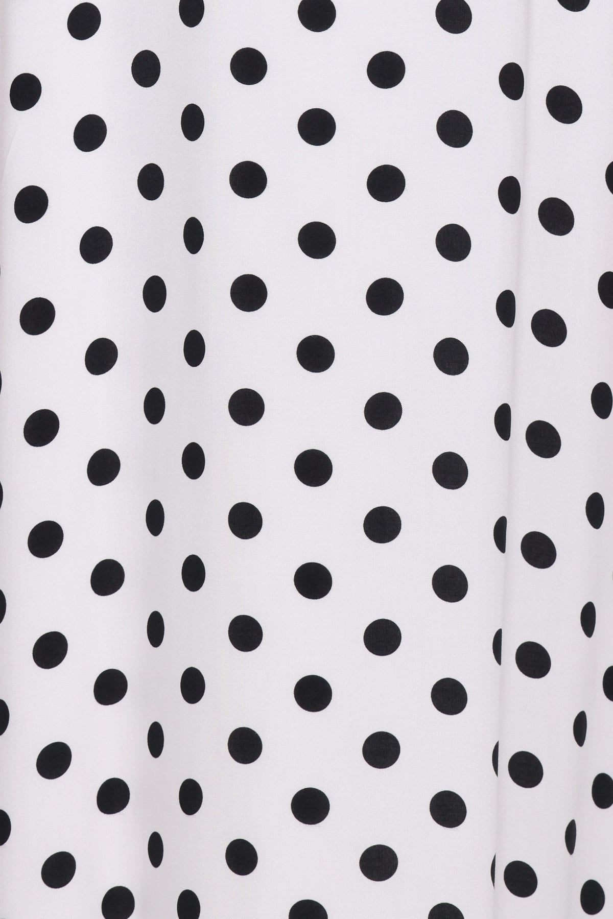 Virgo Maxi Dress in White Polka Dot – view 7 of 8
