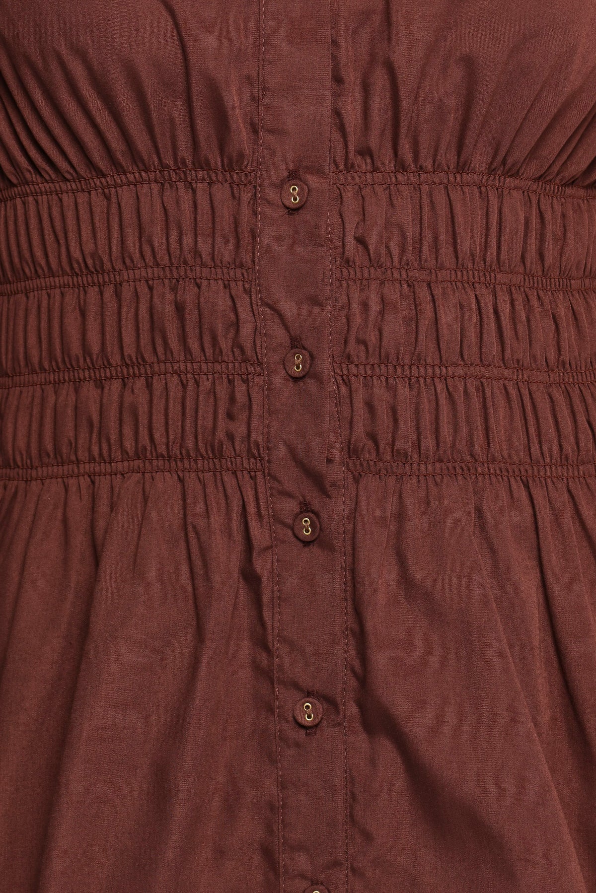 Wallace Mini Dress in Chocolate – view 6 of 6