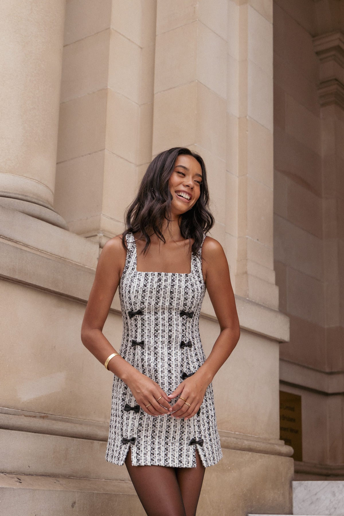 Walsh Mini Dress in Black – view 8 of 8