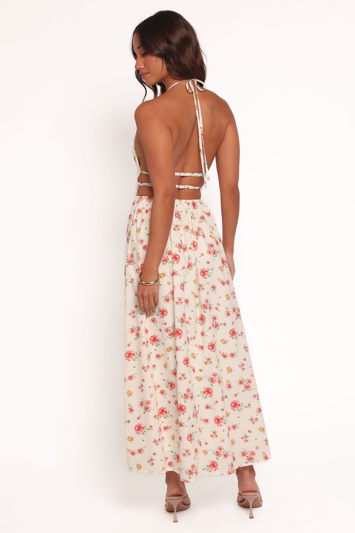 Wilder Halterneck Maxi Dress in Pink Floral – view 4 of 6