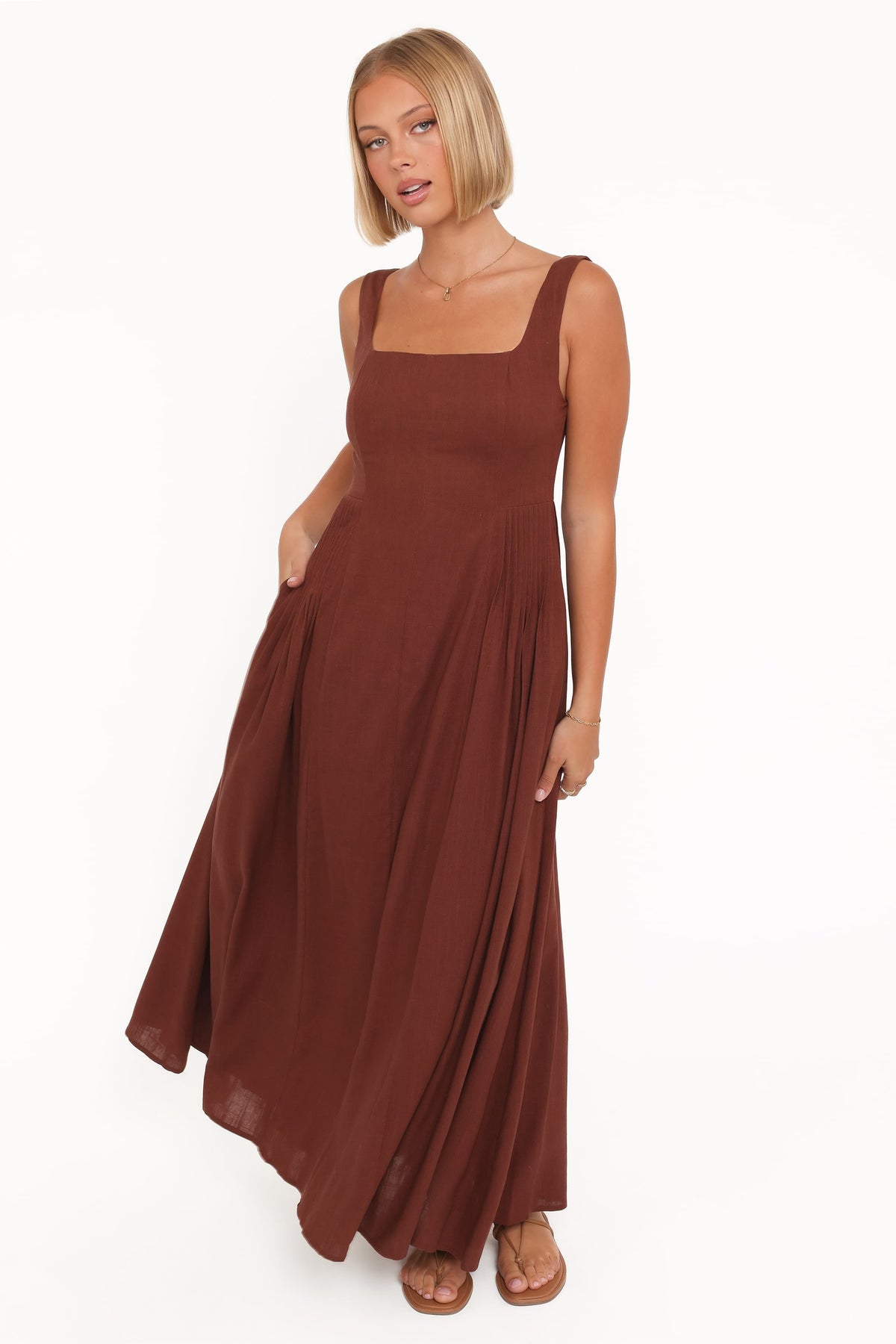 Wilston Maxi Dress in Brown – view 2 of 7