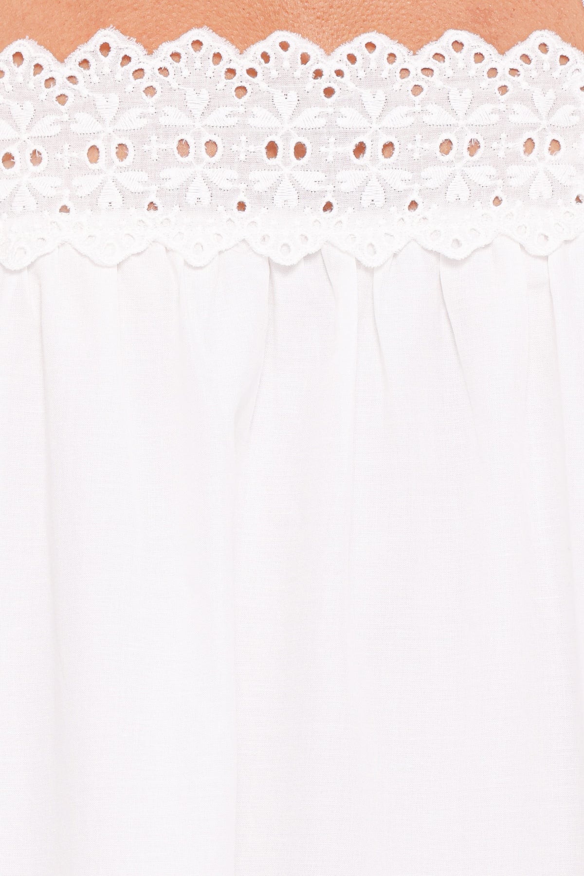 Winora Midi Dress in White Broderie – view 5 of 5