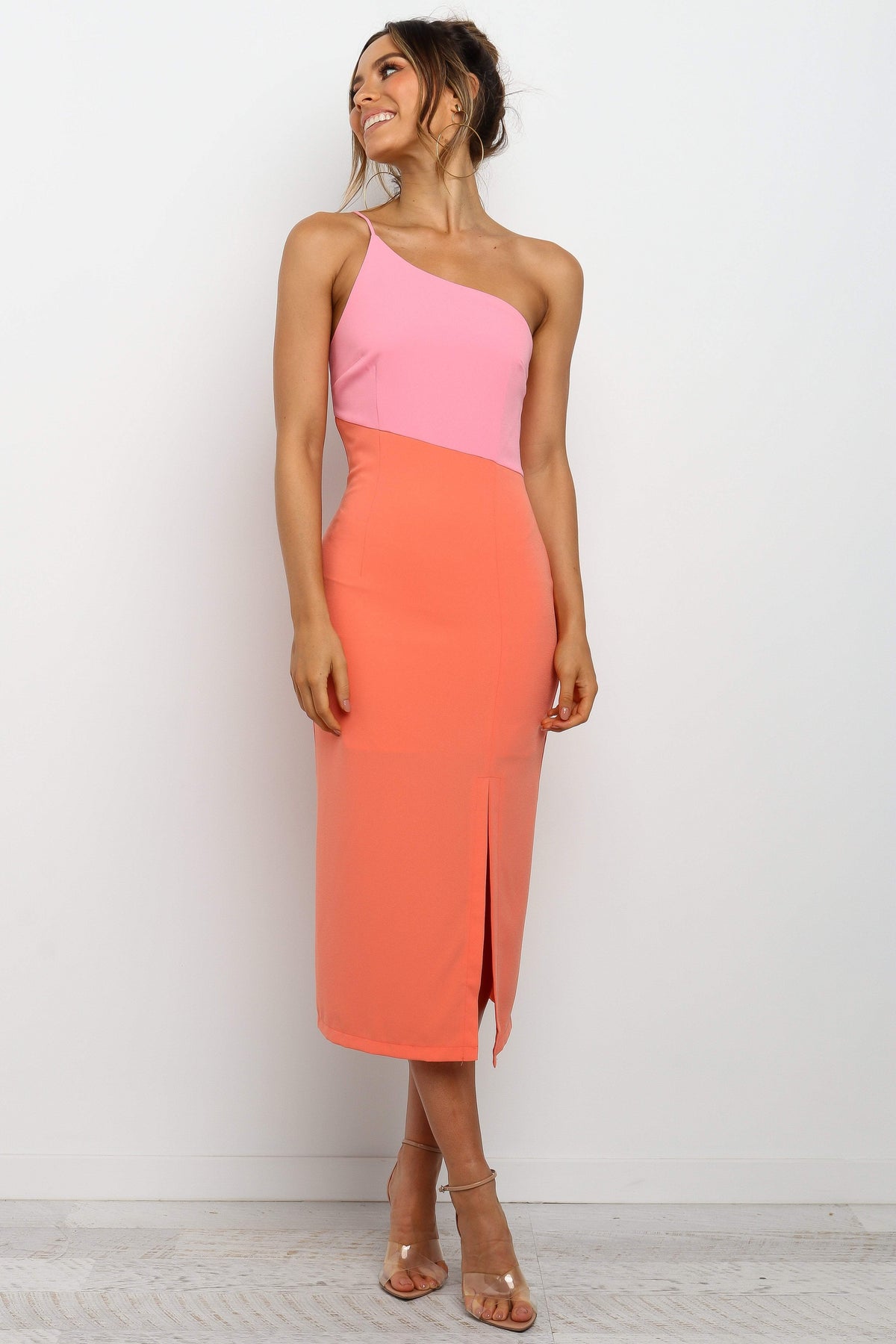 Xiomar Dress in Orange – view 2 of 10