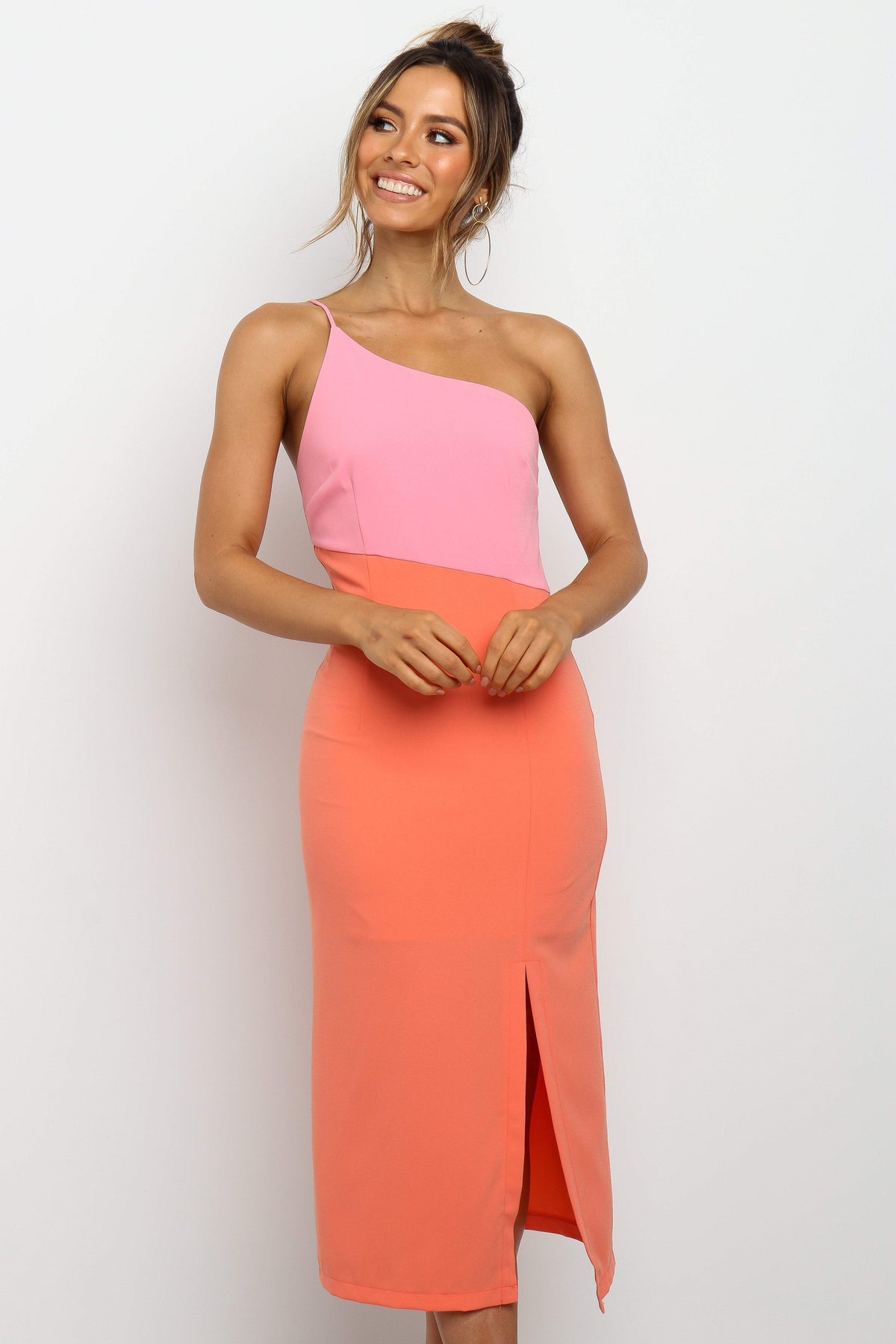 Xiomar Dress in Orange – view 3 of 10