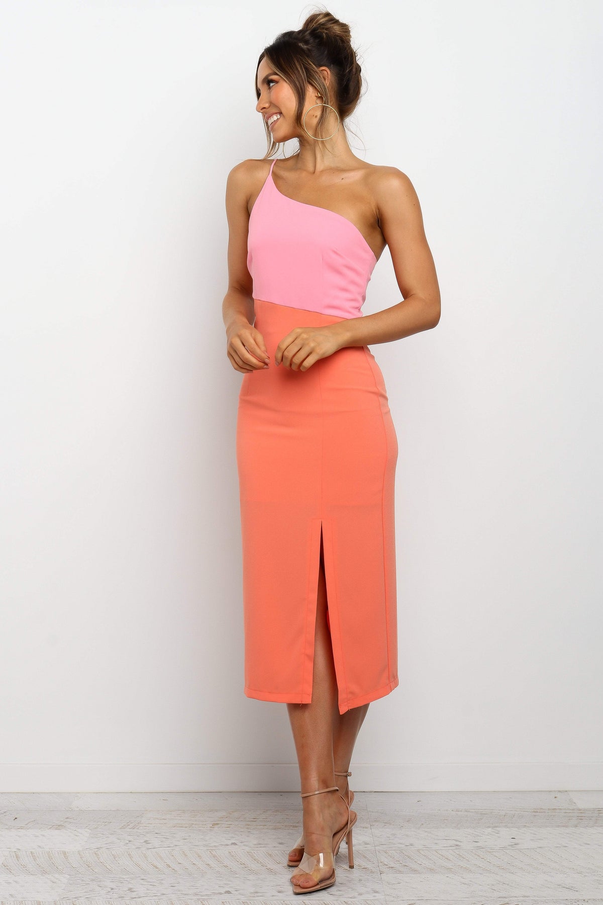 Xiomar Dress in Orange – view 6 of 10