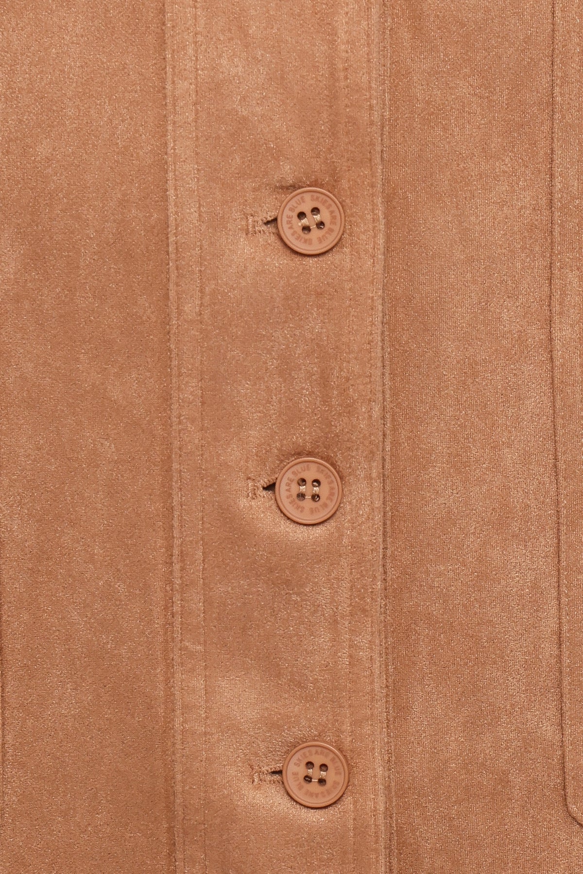 Xoey Suede Mini Dress in Camel – view 6 of 6