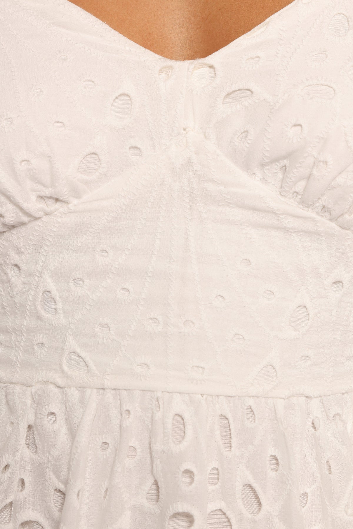 Yasmin Midi Dress in White – view 7 of 8