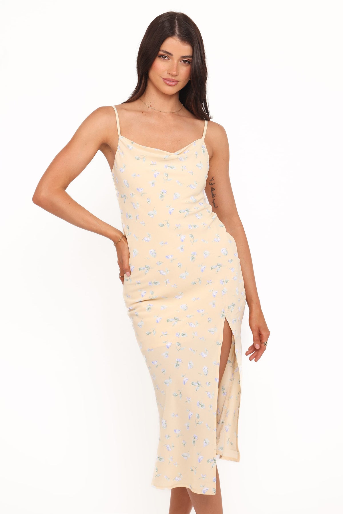 Yelena Dress in Yellow Floral – view 2 of 6