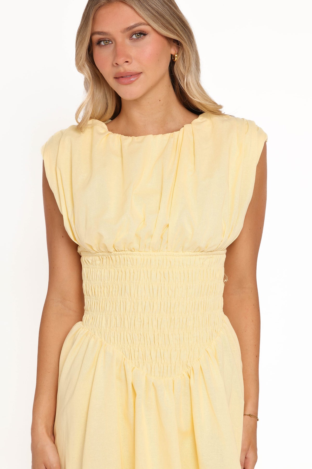 Ziva Mini Dress in Yellow – view 2 of 9