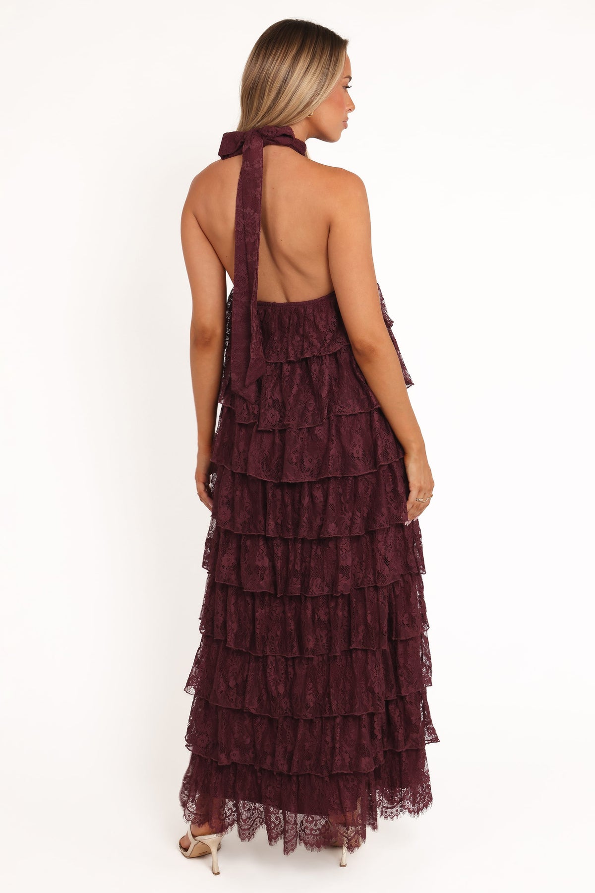 Zoella Maxi Dress in Cherry Lace – view 5 of 9