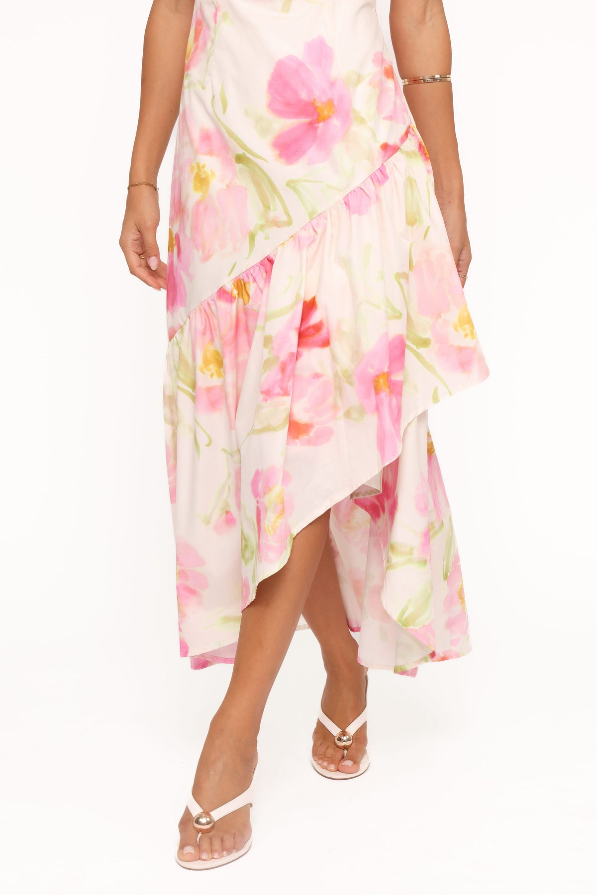 Zula Maxi Dress in Pink Garden Floral – view 3 of 7